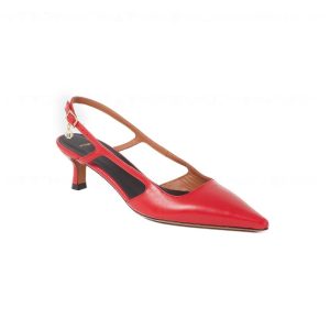 Maje Slingback van leer