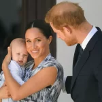 Meghan Markle, prins Harry en hun zoon Archie