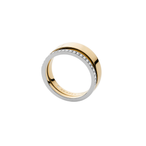 gouden en zilveren ring