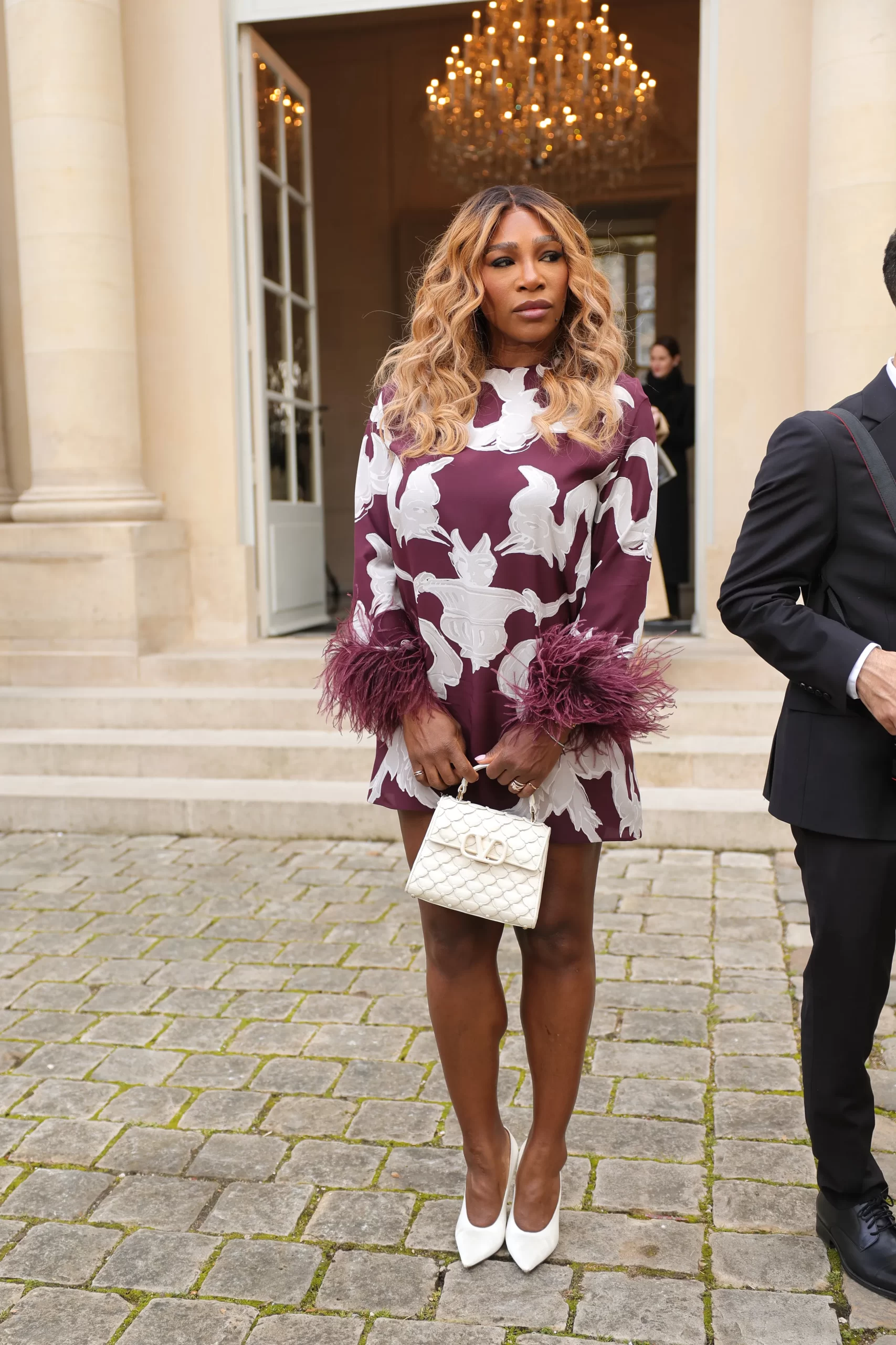 Serena Williams bij Valentino