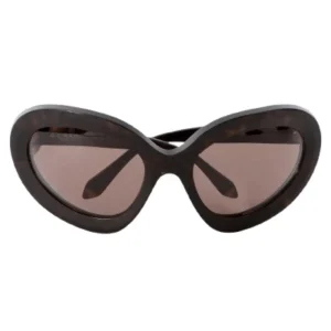 Alaïa oversized zonnebril