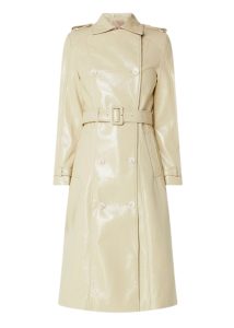 Josh V imitatieleren trenchcoat