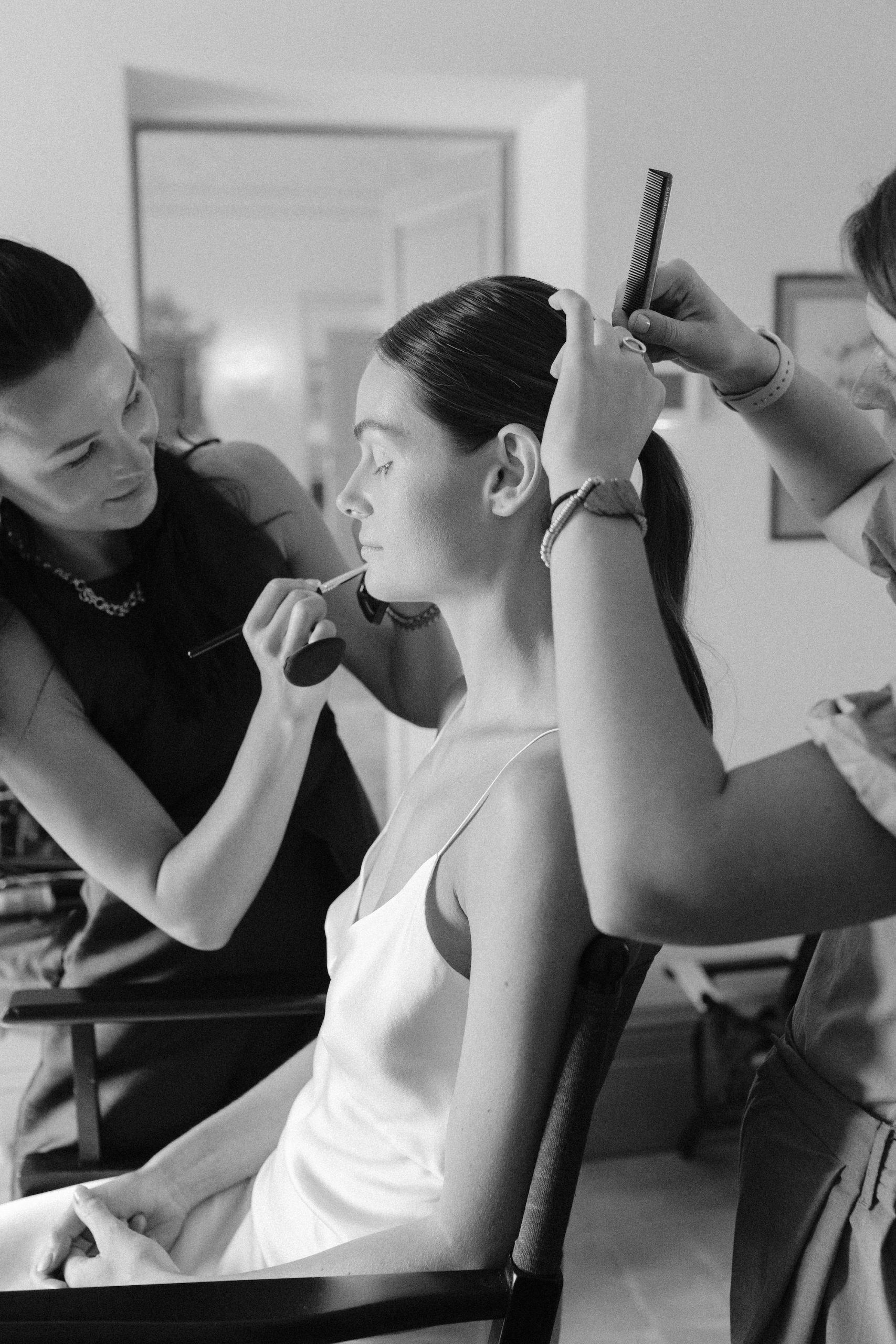 Samantha maakt zich klaar voor haar grote dag