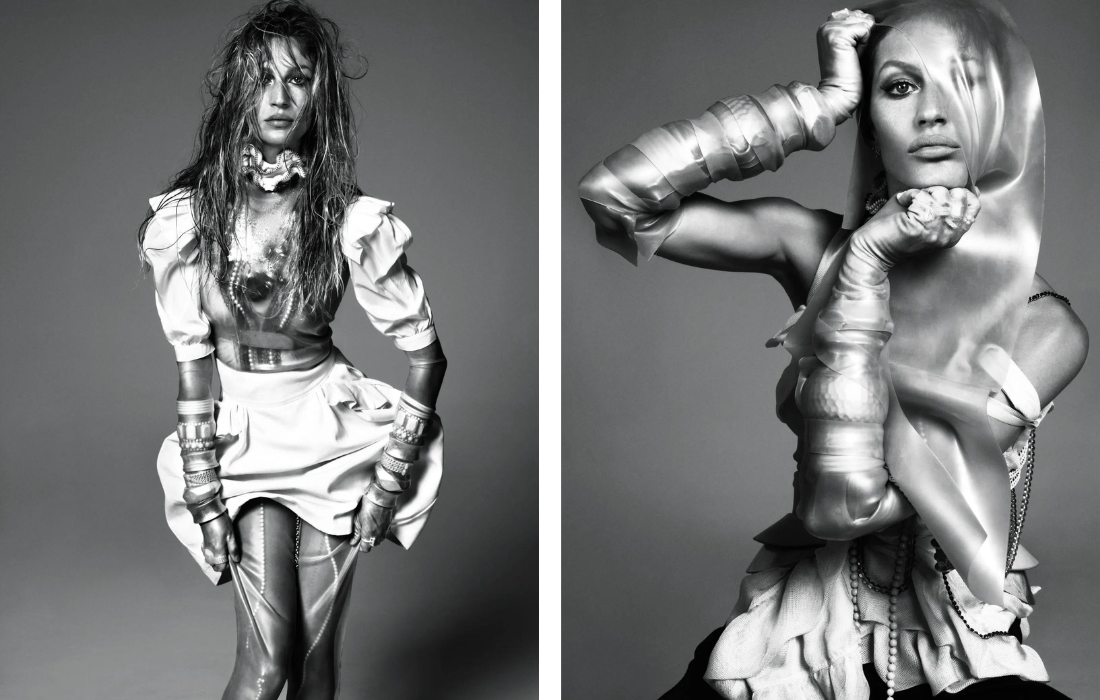 Gisele Bündchen door Steven Meisel voor de Italiaanse Vogue, 2010