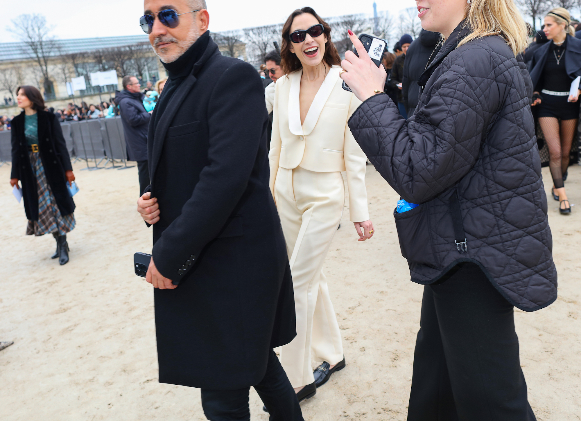 Streetstyle tijdens Paris Fashion Week herfst/winter 2024