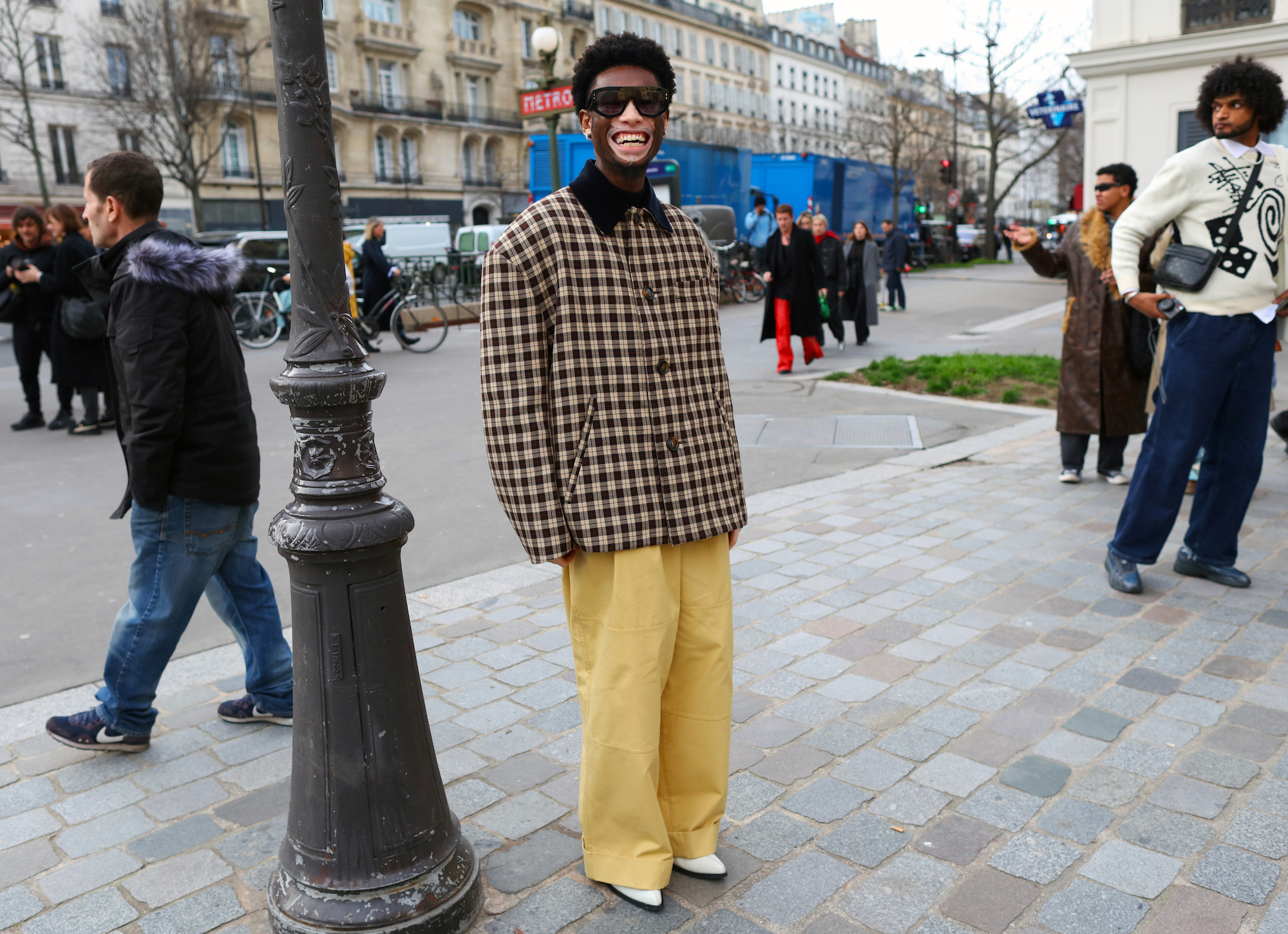 Streetstyle tijdens Paris Fashion Week herfst/winter 2024