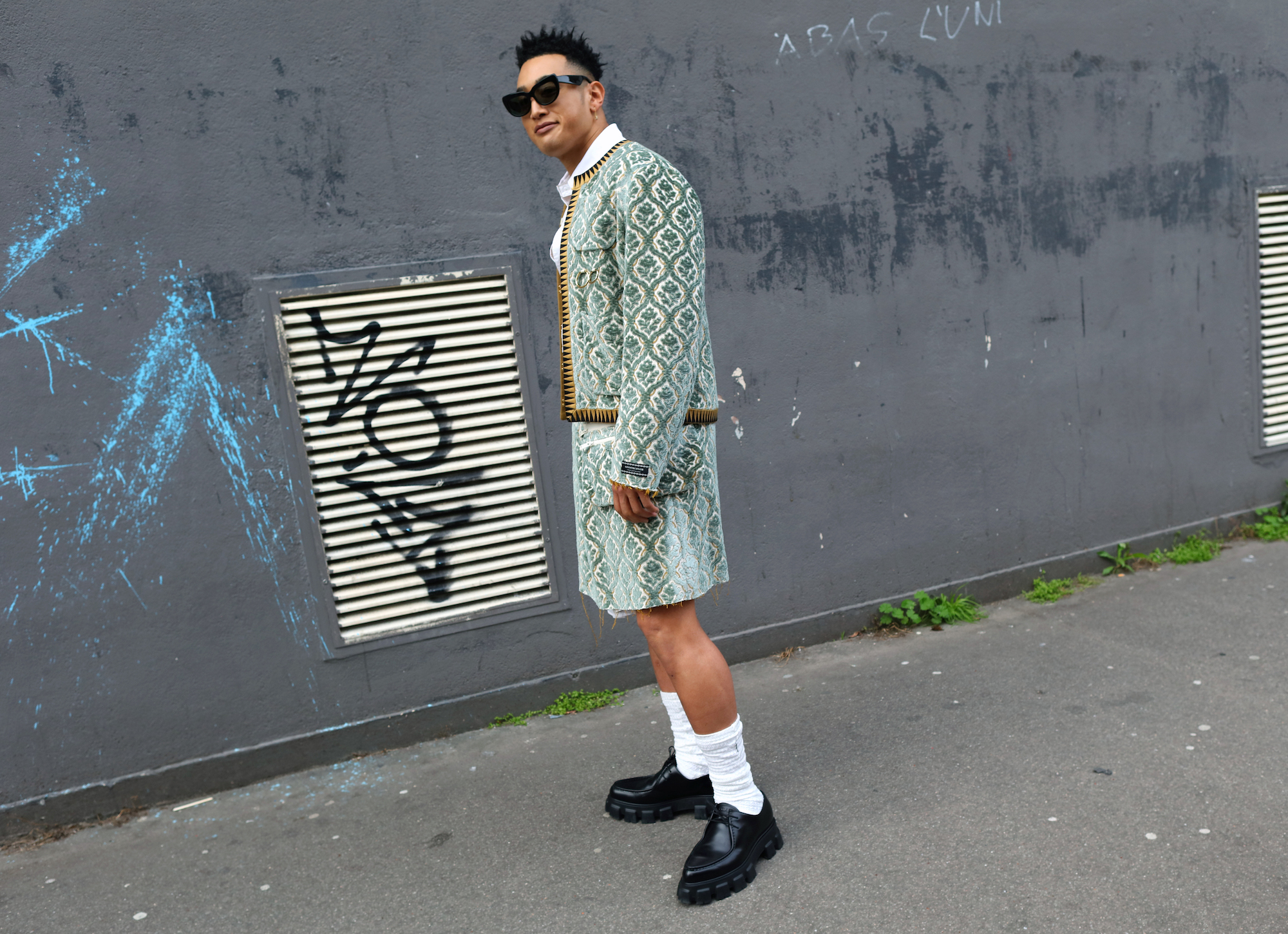 Streetstyle tijdens Paris Fashion Week herfst/winter 2024