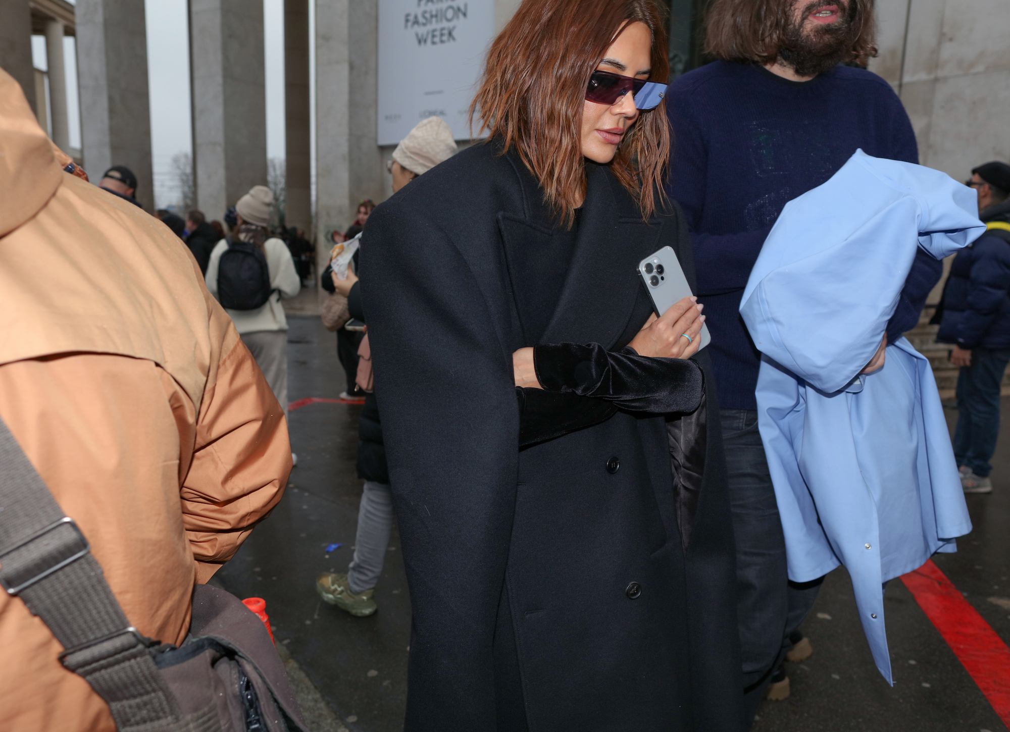 Streetstyle tijdens Paris Fashion Week herfst/winter 2024