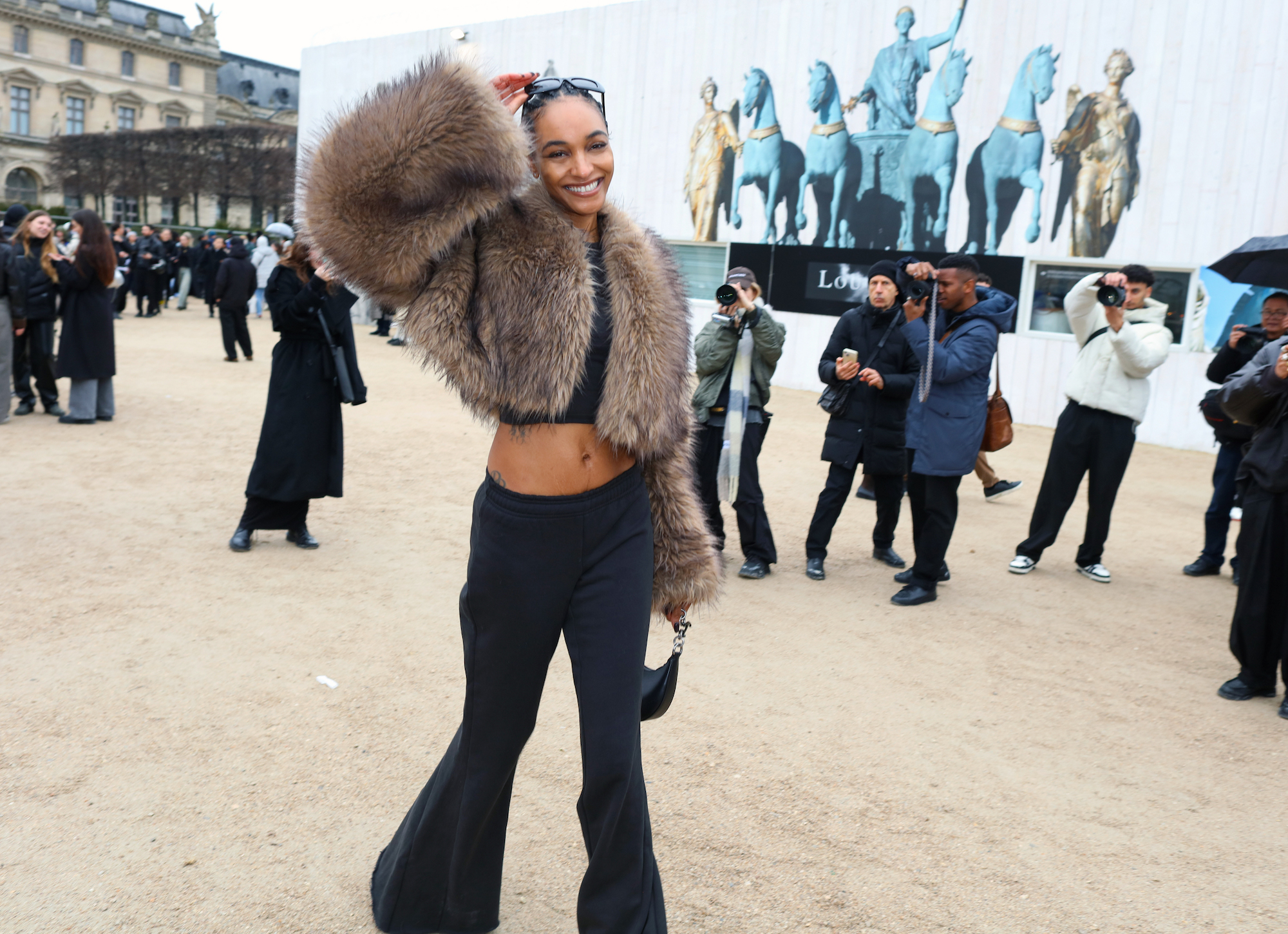 Streetstyle tijdens Paris Fashion Week herfst/winter 2024