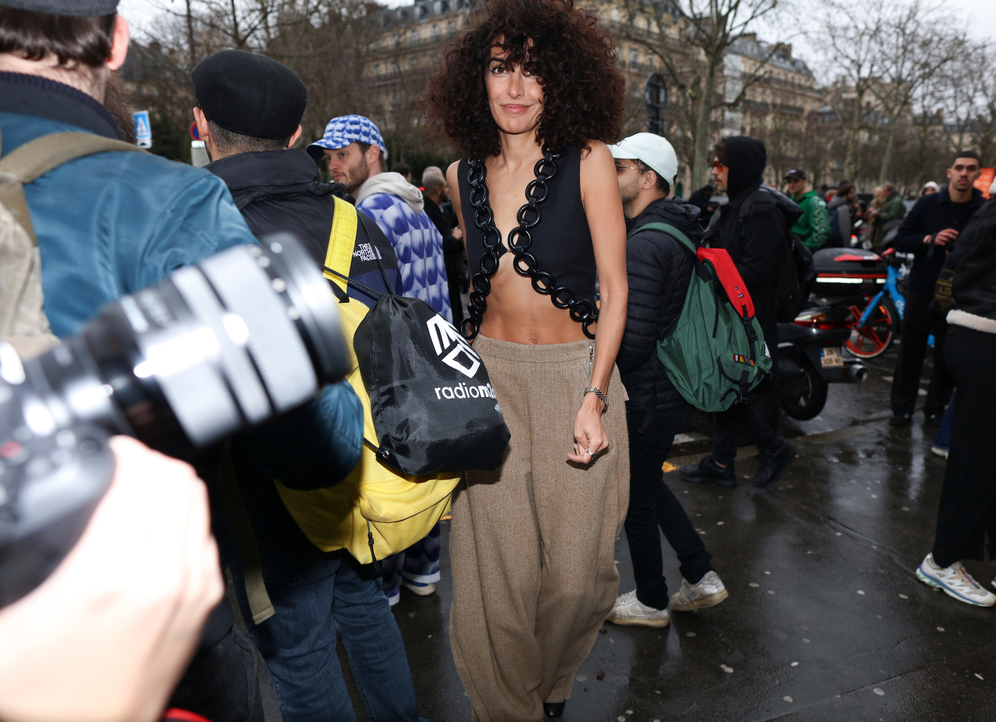 Streetstyle tijdens Paris Fashion Week herfst/winter 2024