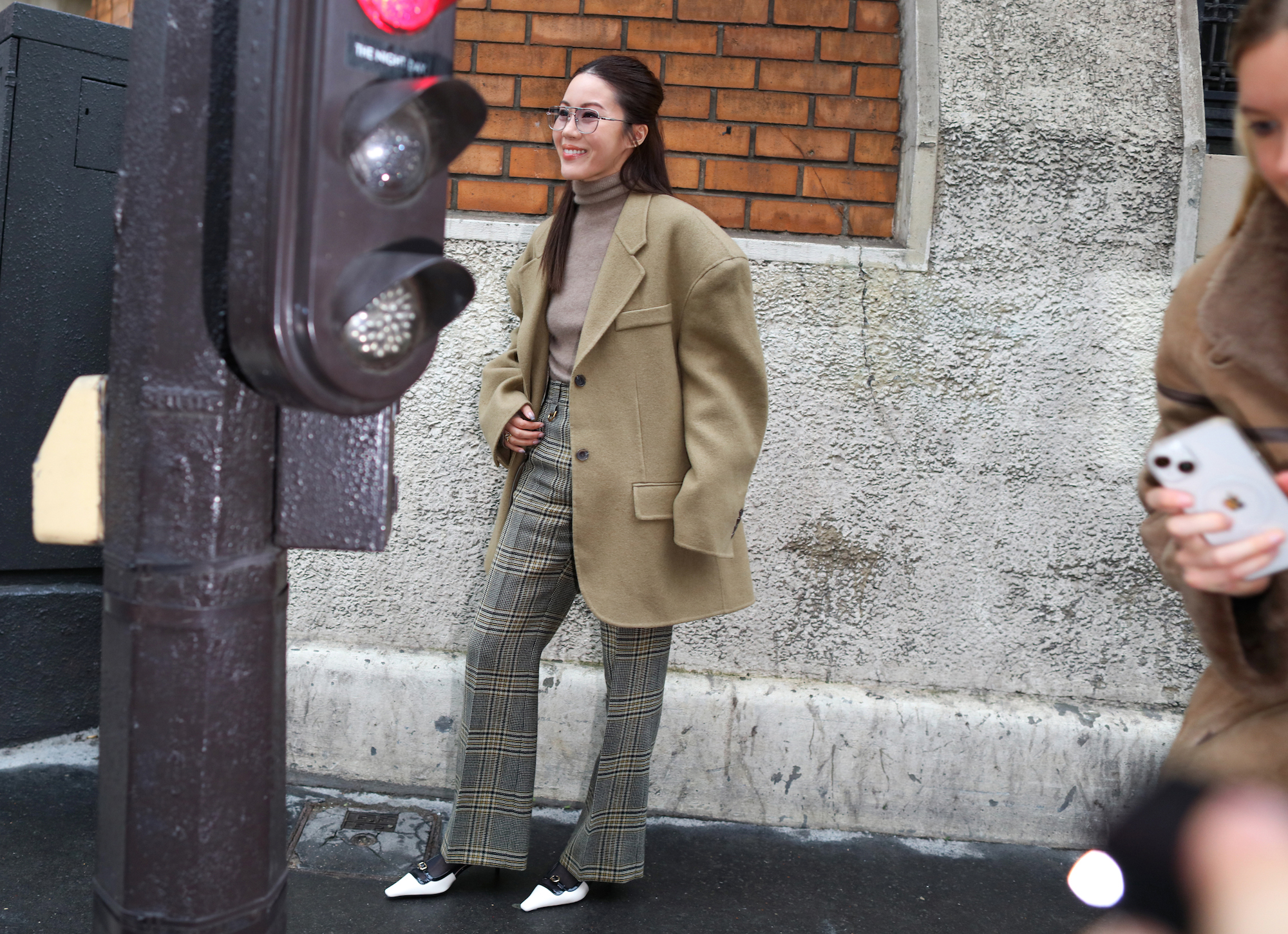 Streetstyle tijdens Paris Fashion Week herfst/winter 2024