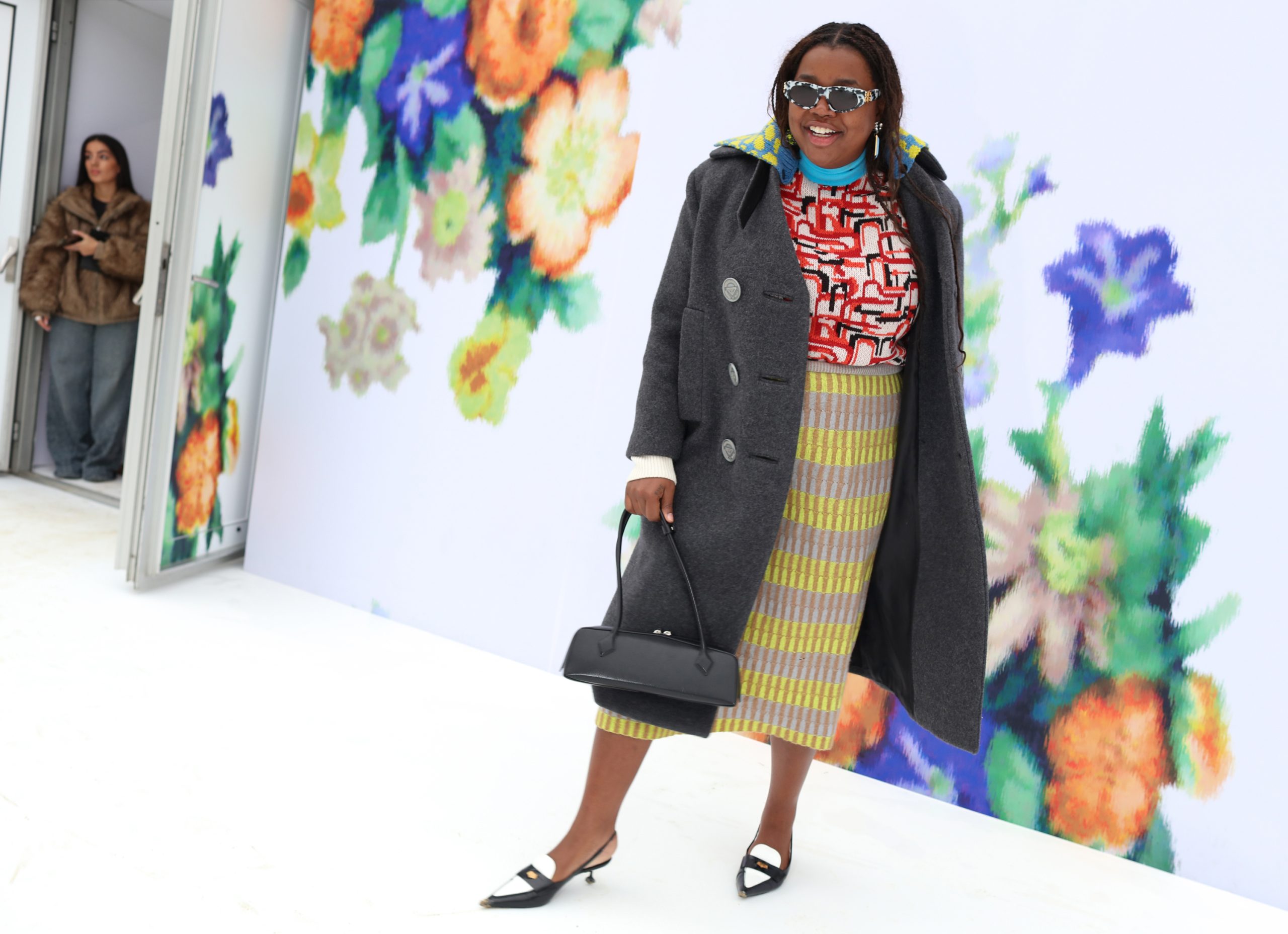 Een streetstylelook tijdens PFW