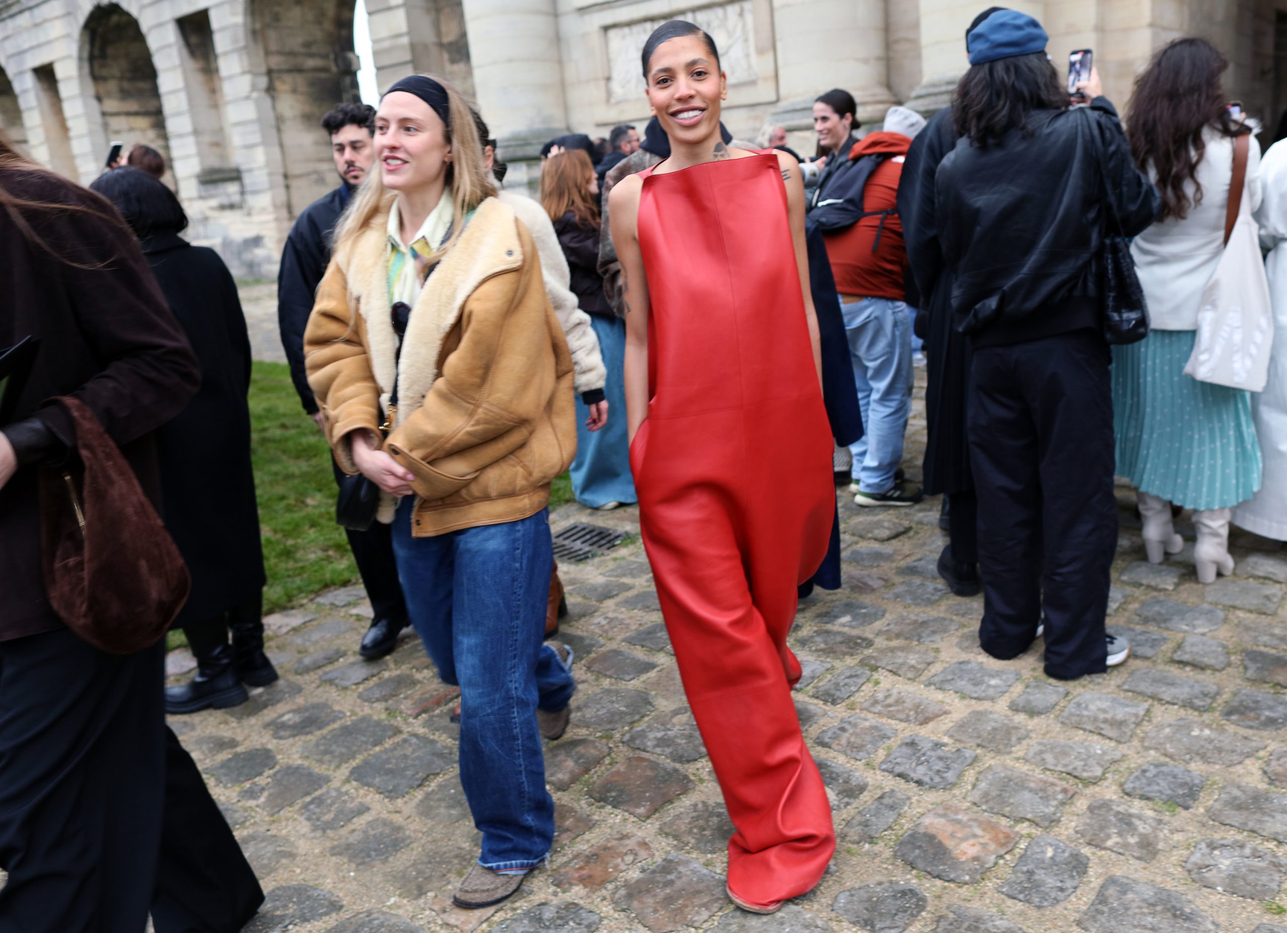 Een streetstylelook tijdens PFW