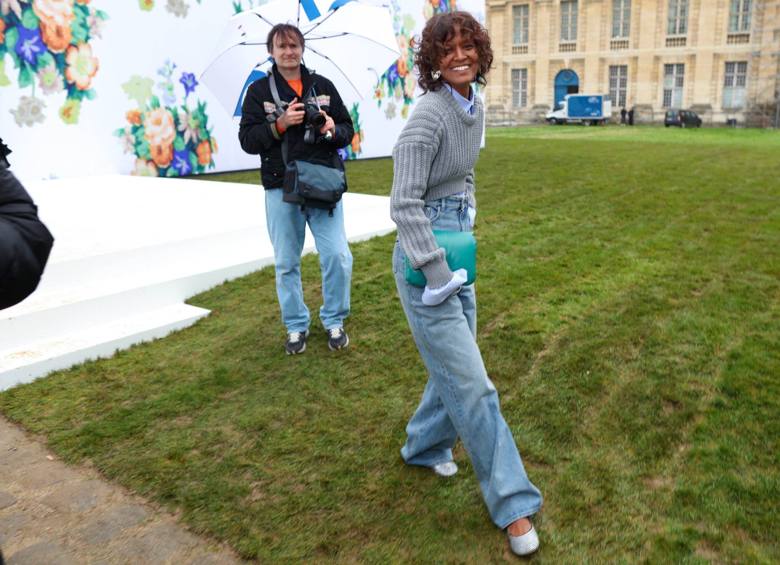 Een streetstylelook tijdens PFW