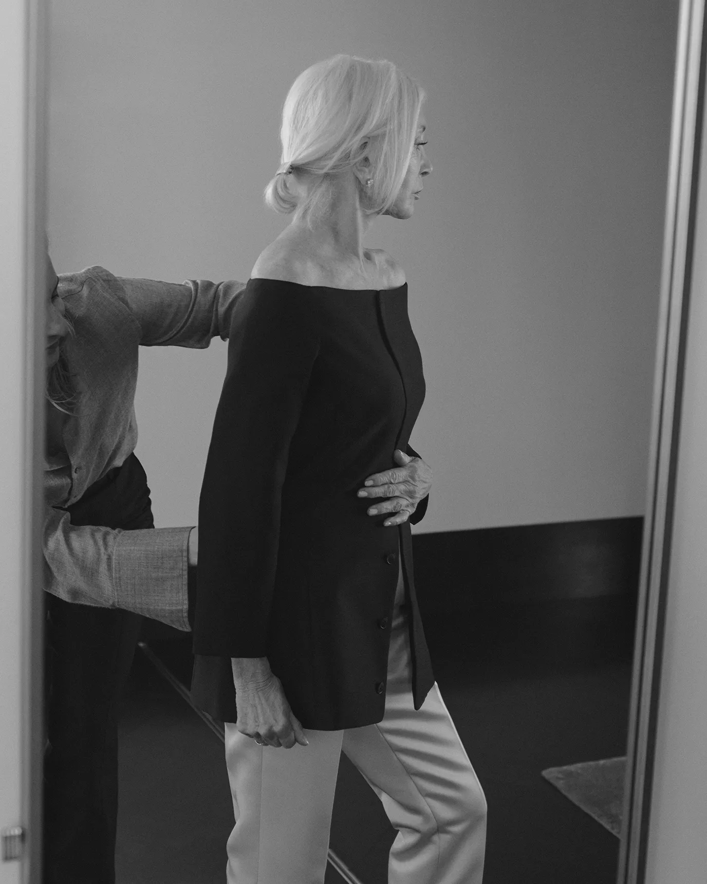 De bruid in haar Attersee-look