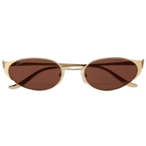 Cartier zonnebril met ovale glazen