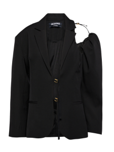 cut out blazer