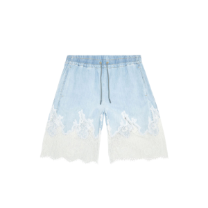 Short van denim en kant van Diesel