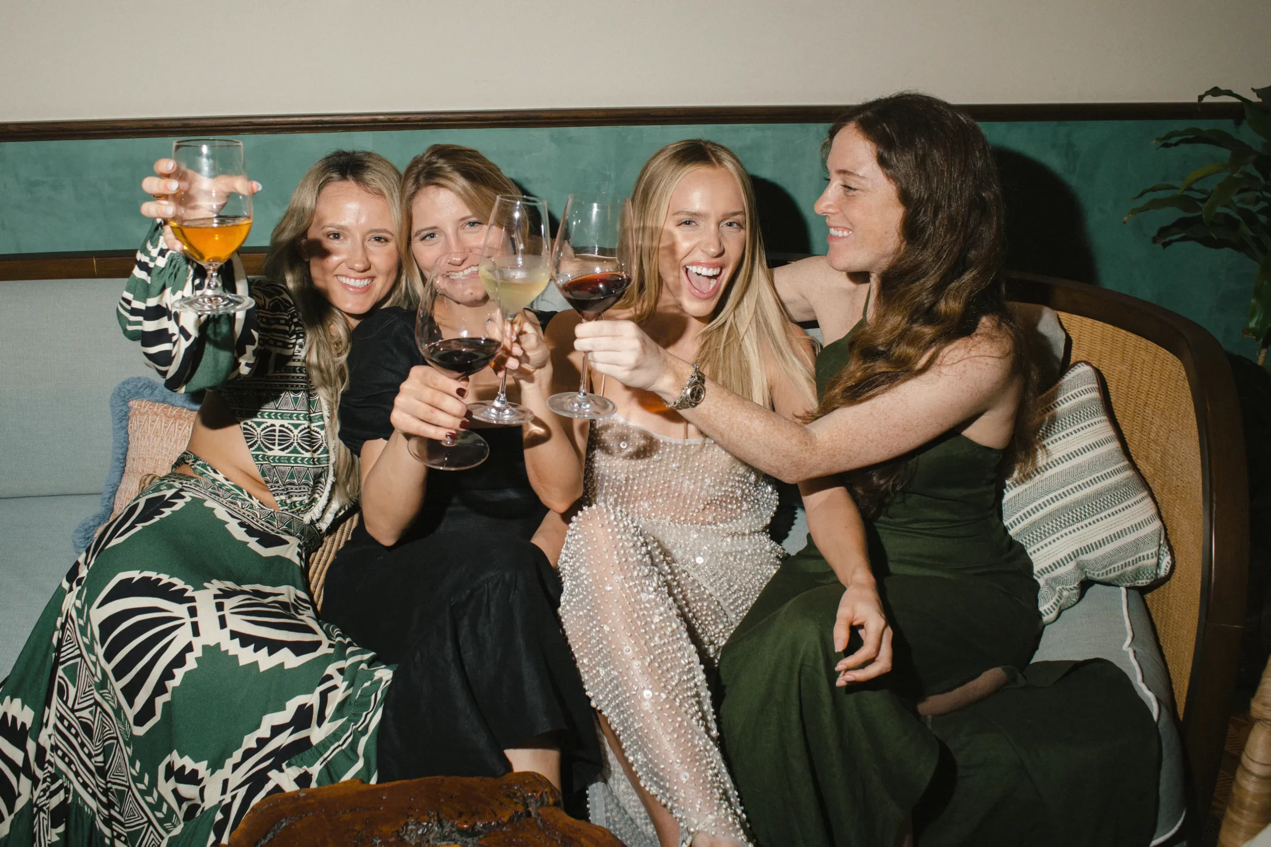 Het feest van de bruiloft van Alex Cooper