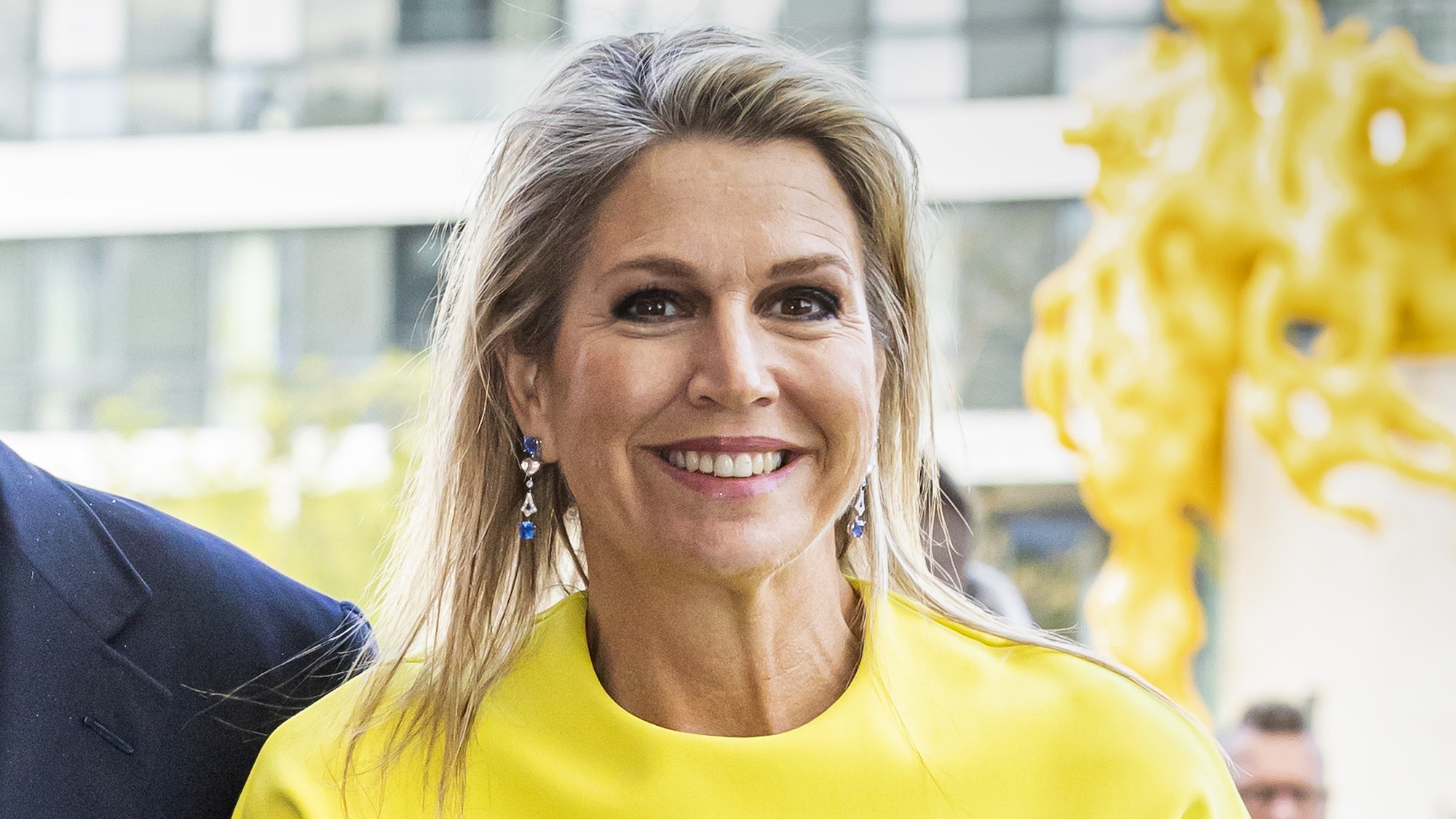 Máxima is koningin van colorblocking bij Koningsdagconcert 2024