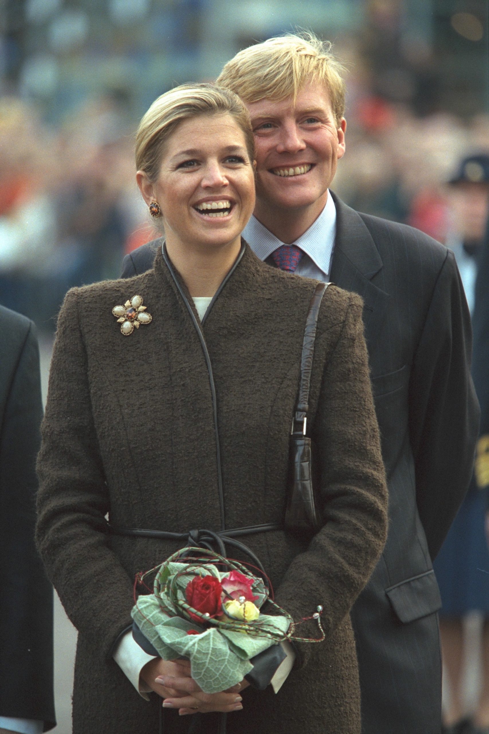 Een foto uit de beginjaren van de relatie van koning Willem-Alexander en koningin Máxima