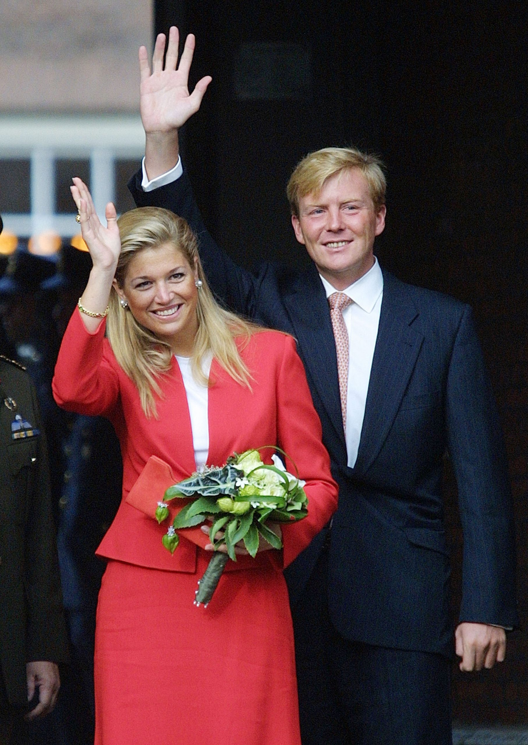 Een foto uit de beginjaren van de relatie van koning Willem-Alexander en koningin Máxima
