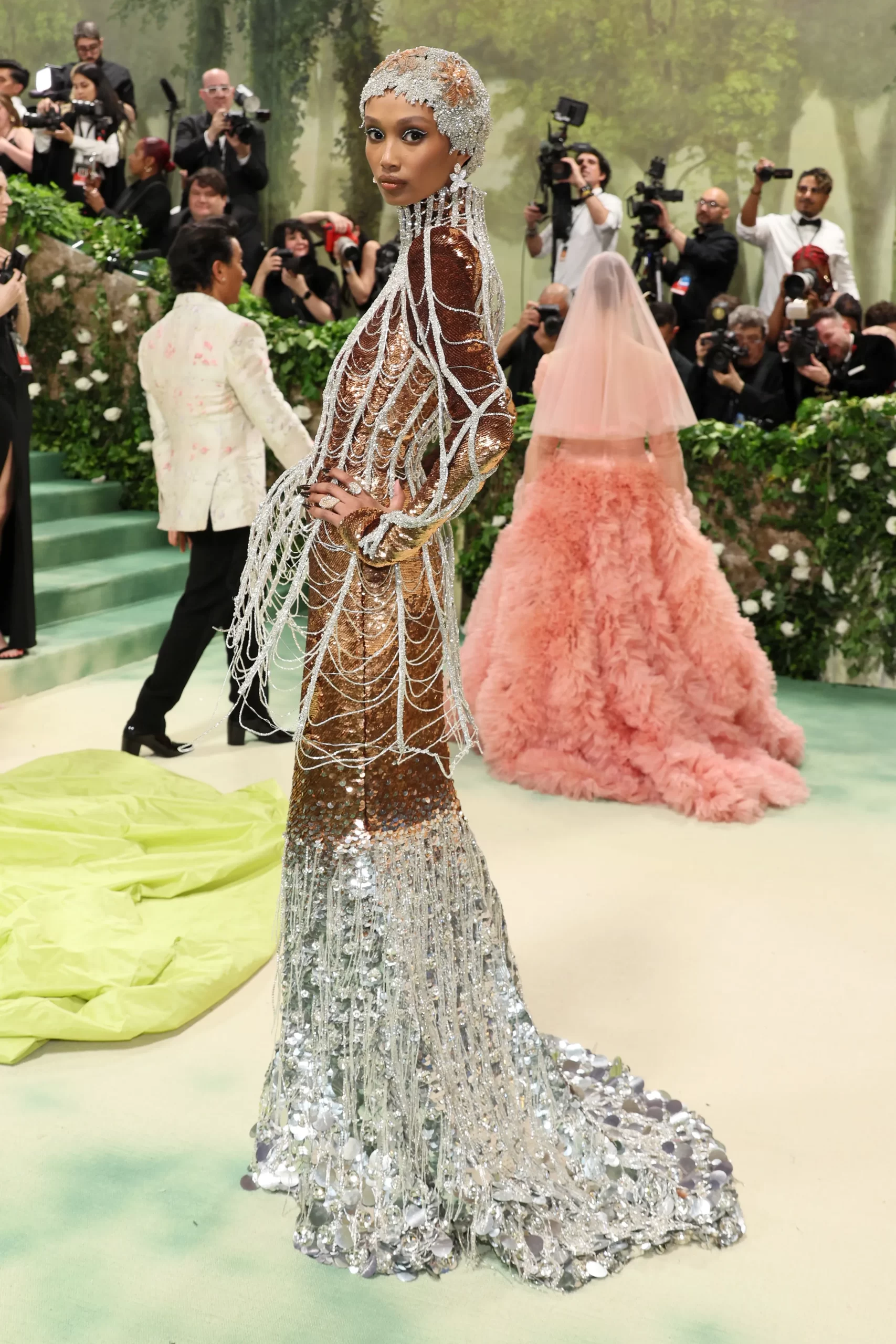 Ugbad Abdi op het Met Gala 2024