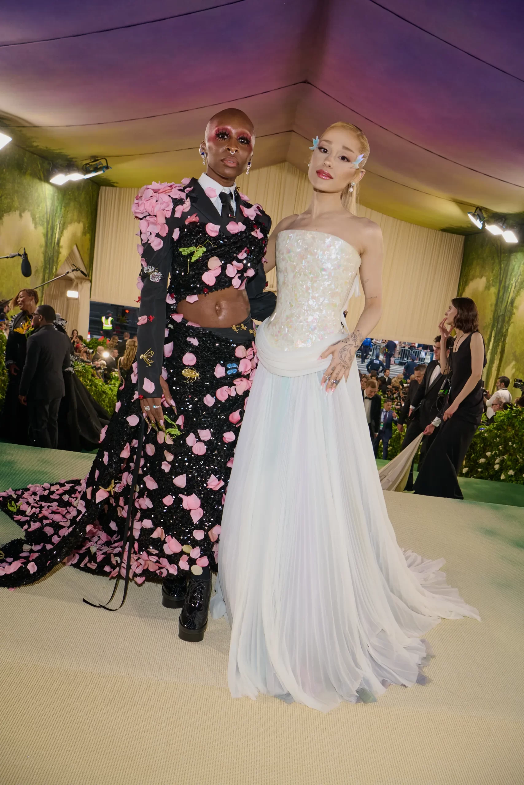 Cynthia Erivo en Ariana Grande