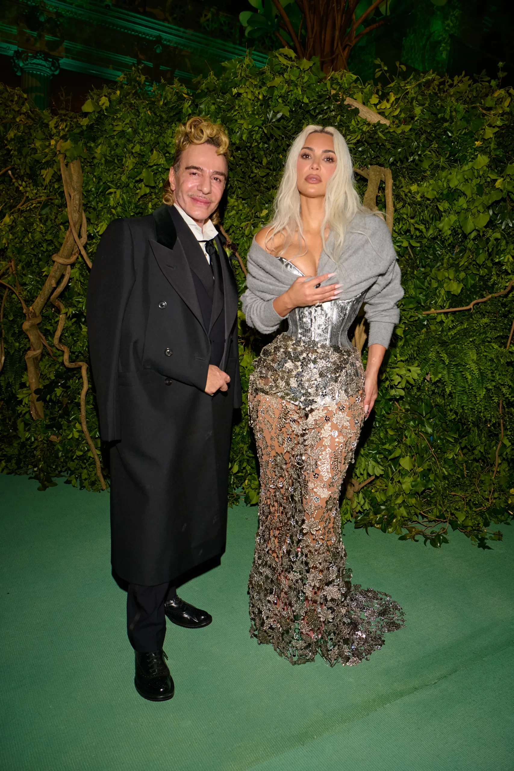 John Galliano en Kim Kardashian