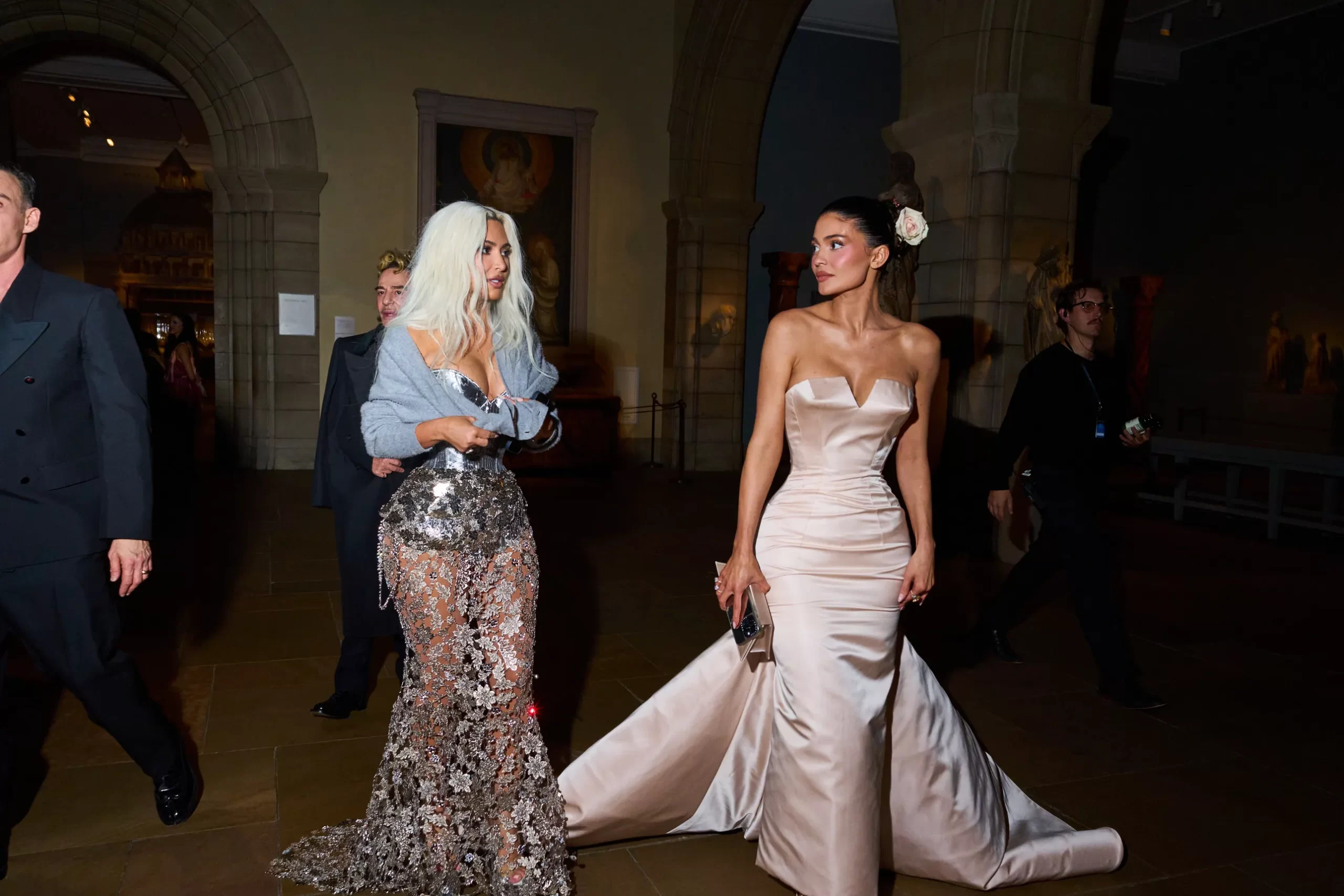 Kim Kardashian en Kylie Jenner