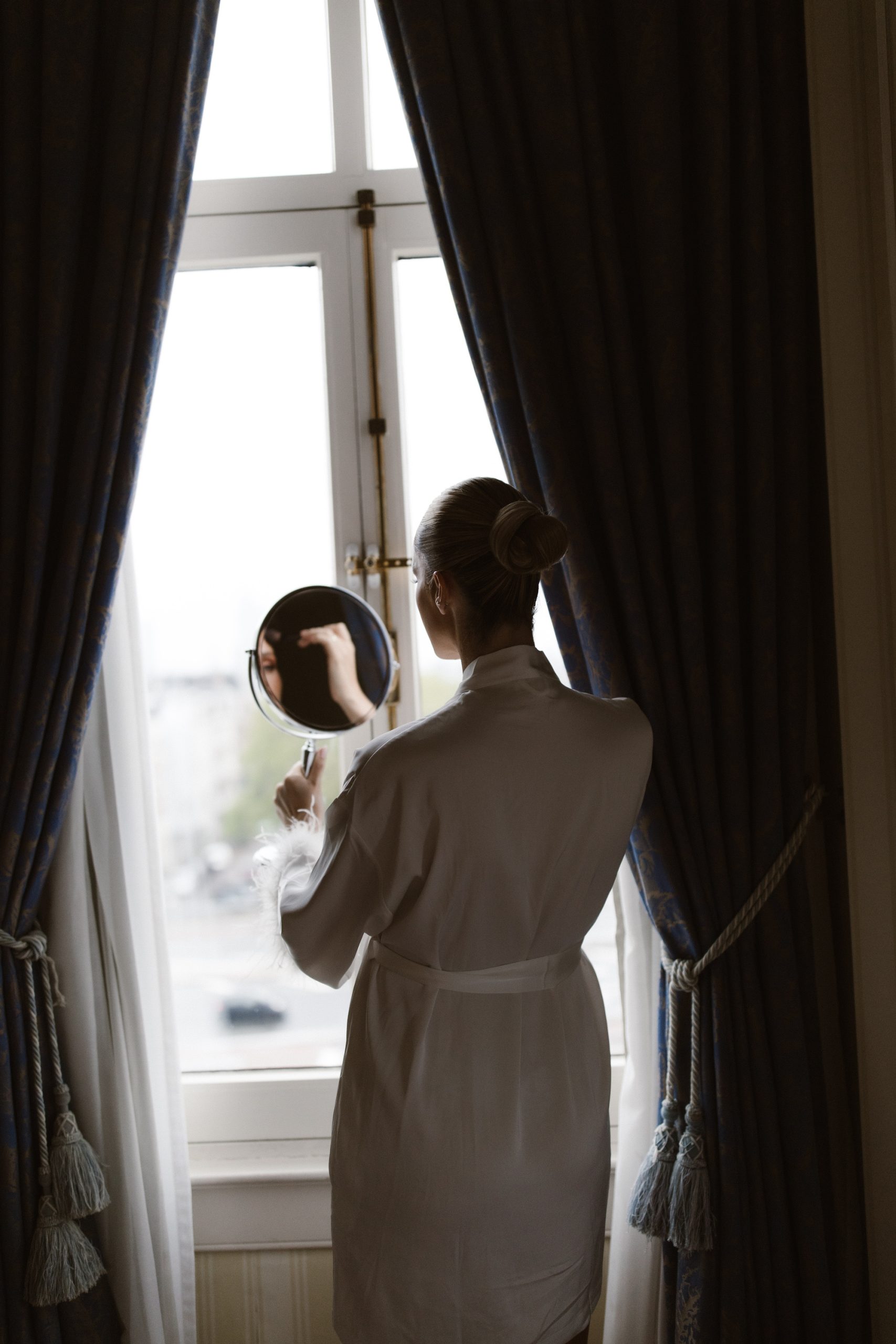 Roos Anne van Dorsten op haar bruiloft