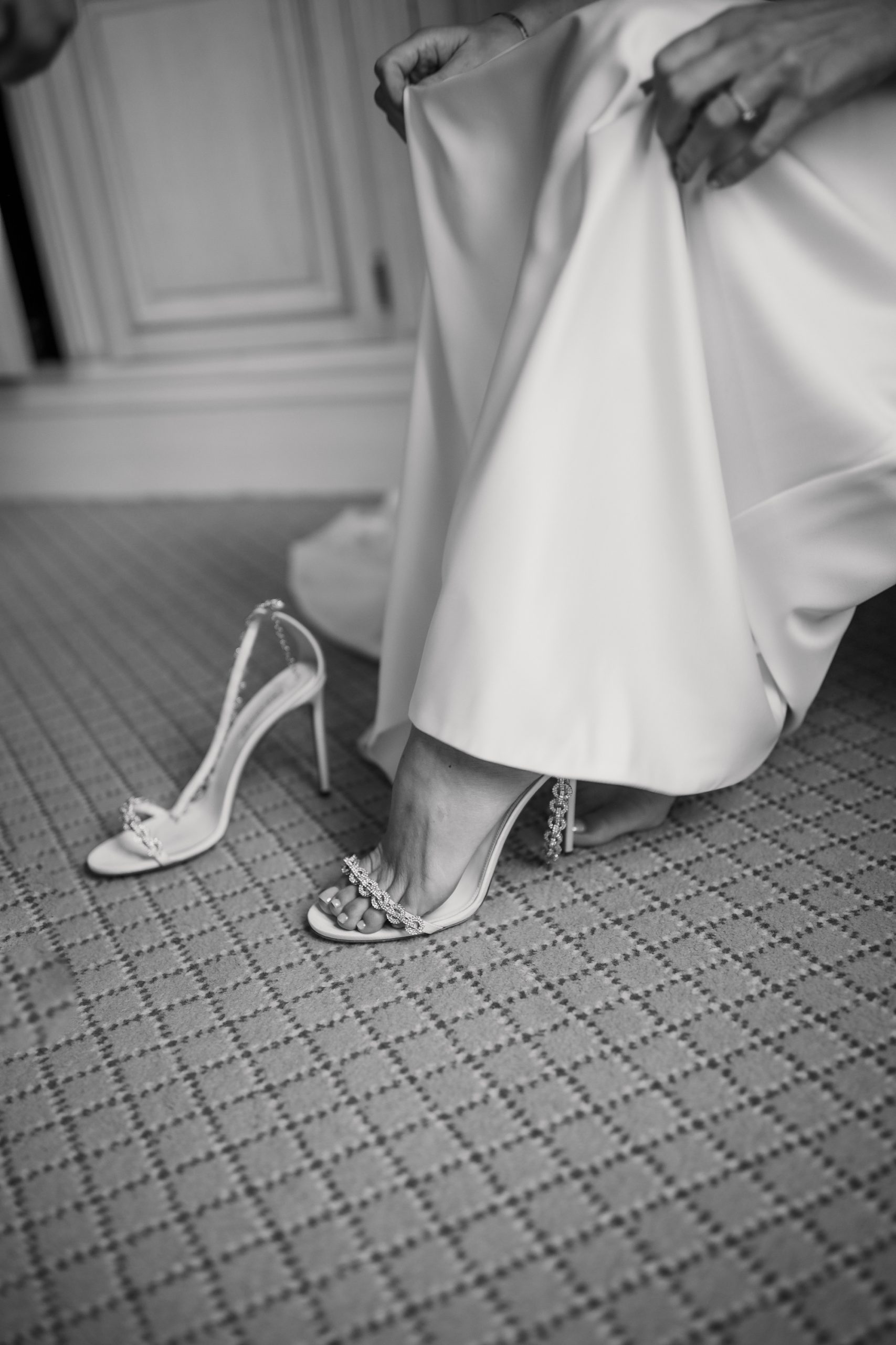 De bruidsschoenen van Moderosa