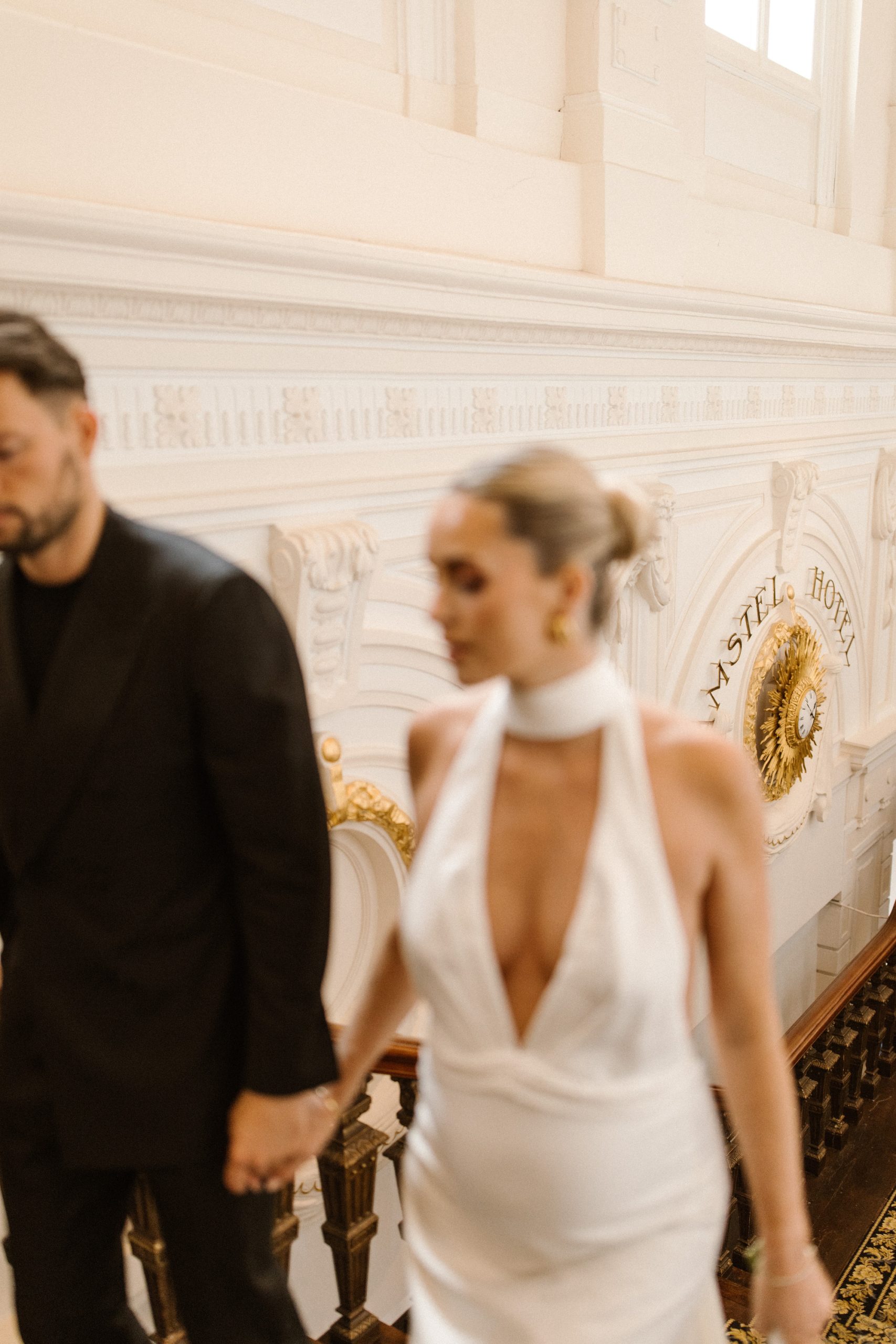 Roos Anne van Dorsten op haar bruiloft