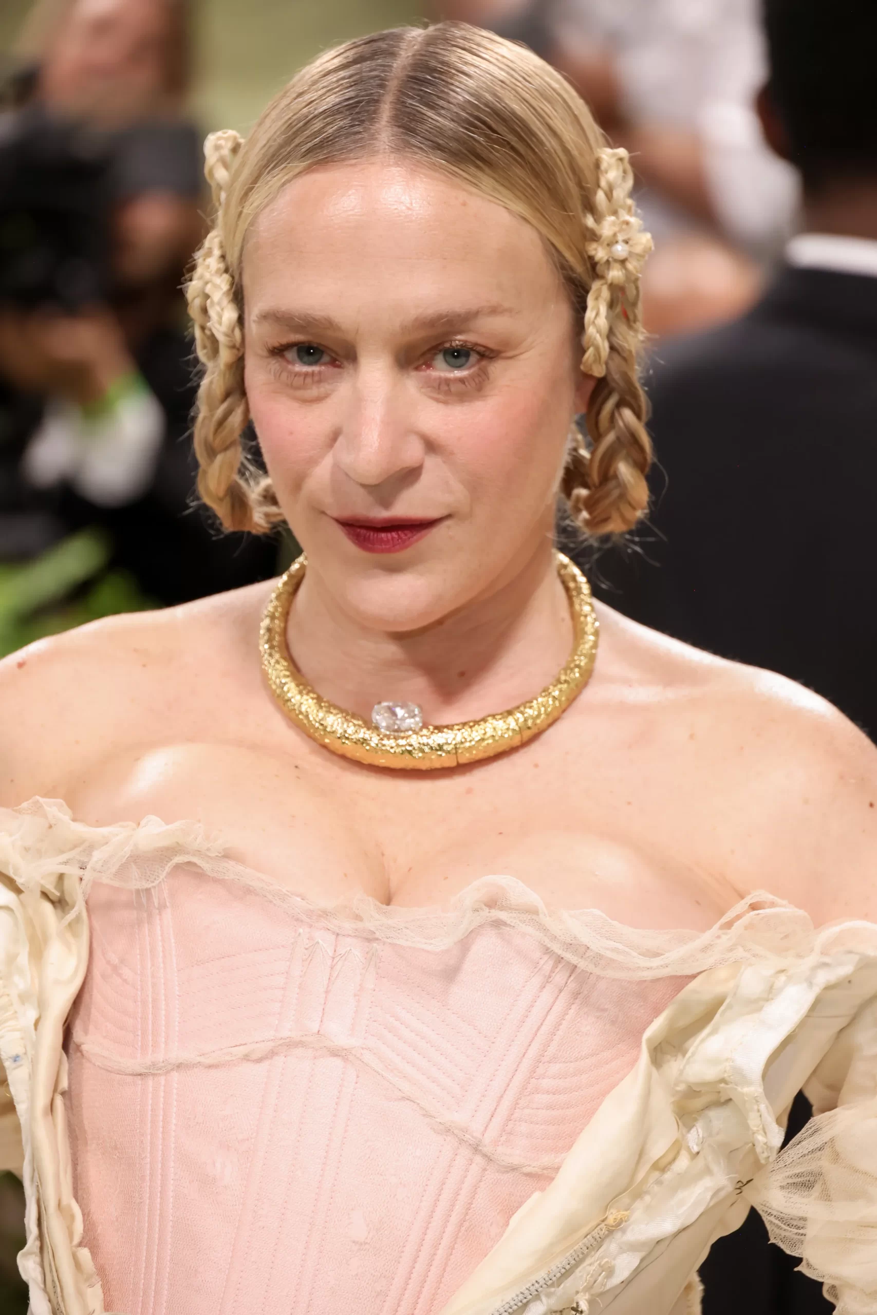 Chloë Sevigny tijdens het Met Gala 2024