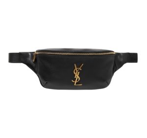 YSL belt bag in zwart leer