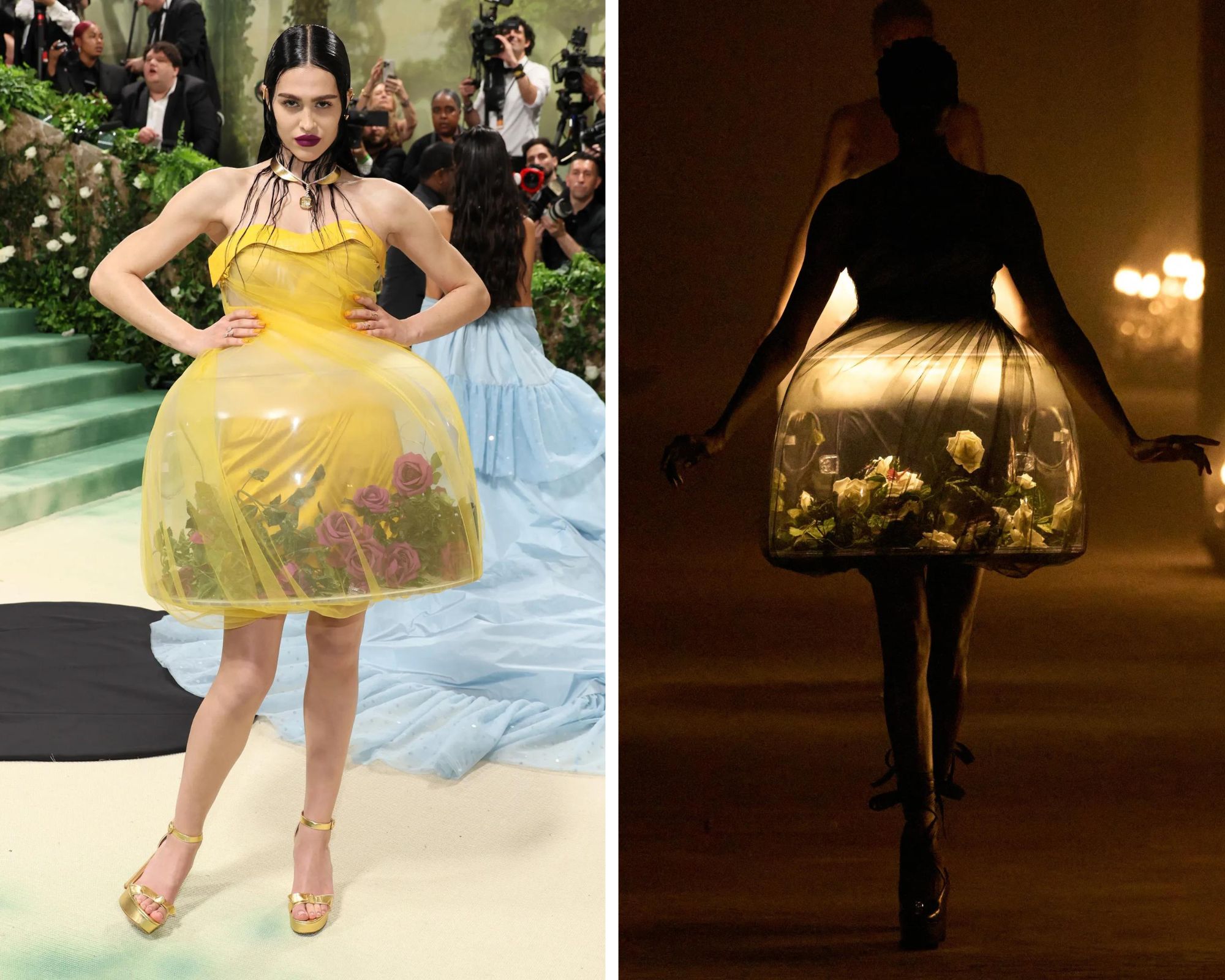 Amelia Gray – Undercover lente/zomer 2024 is een van de catwalklooks op het Met Gala
