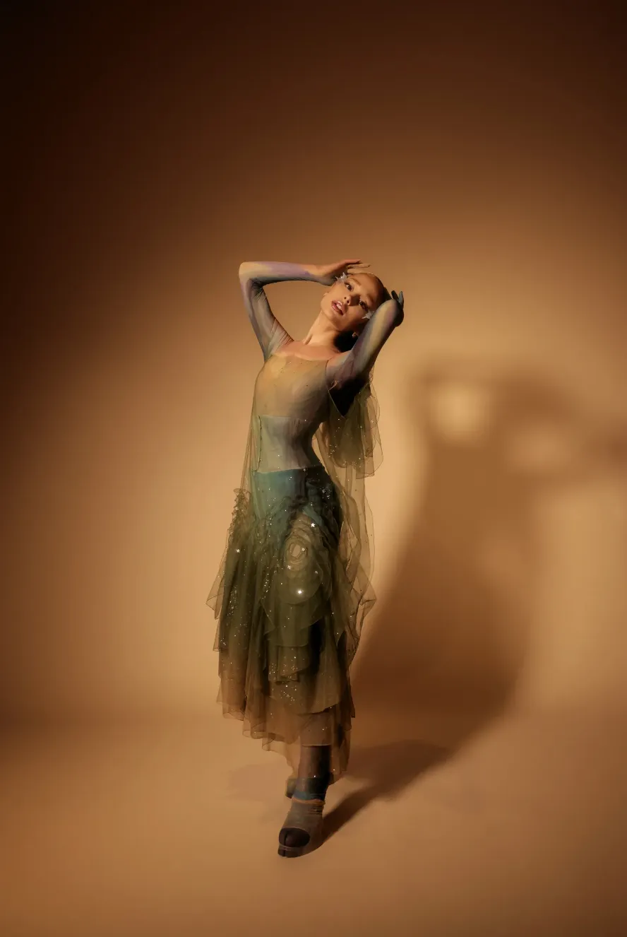 Ariana Grande tijdens het Met Gala 2024