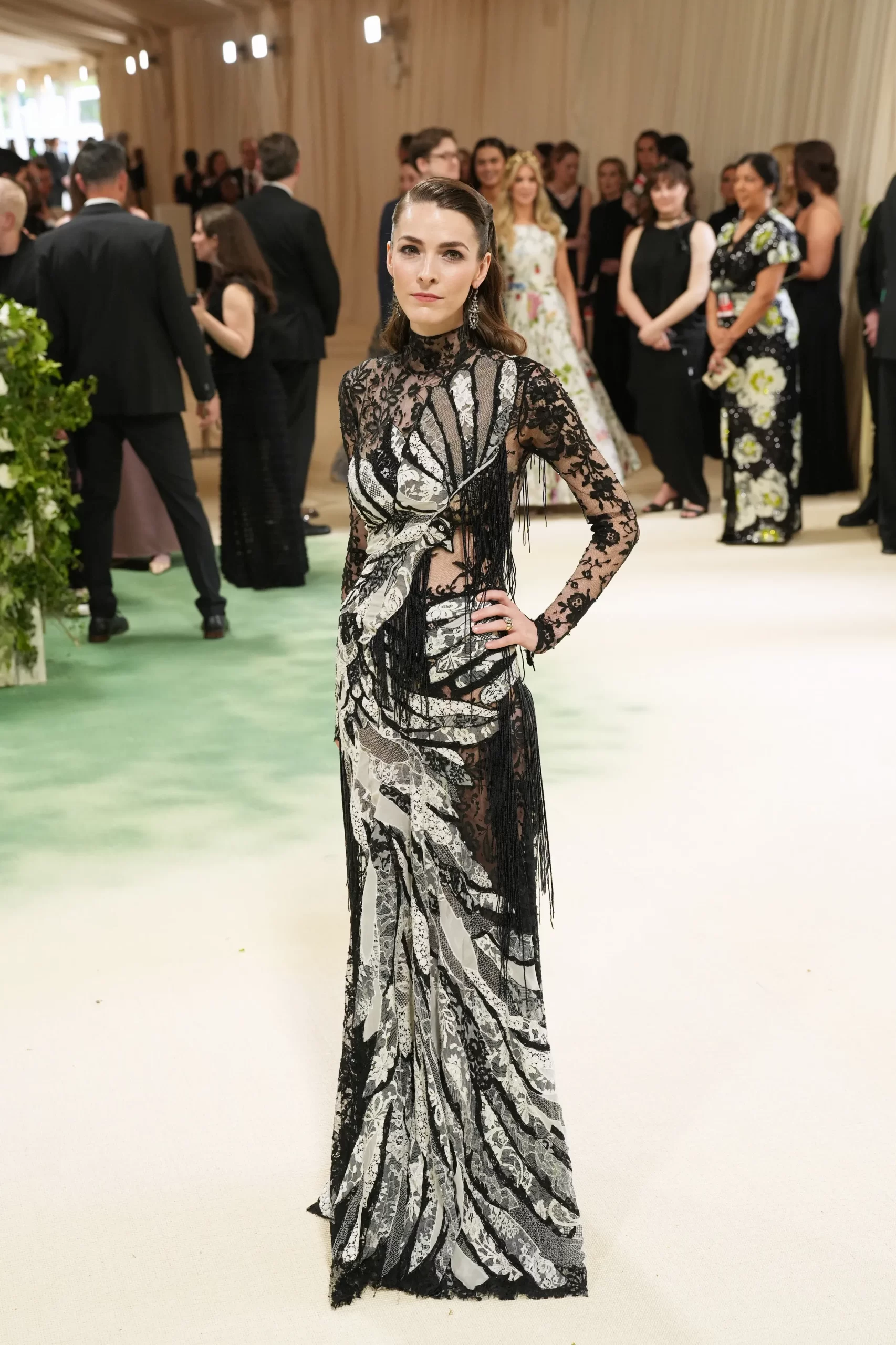 Bee Carrozzini tijdens het Met Gala 2024