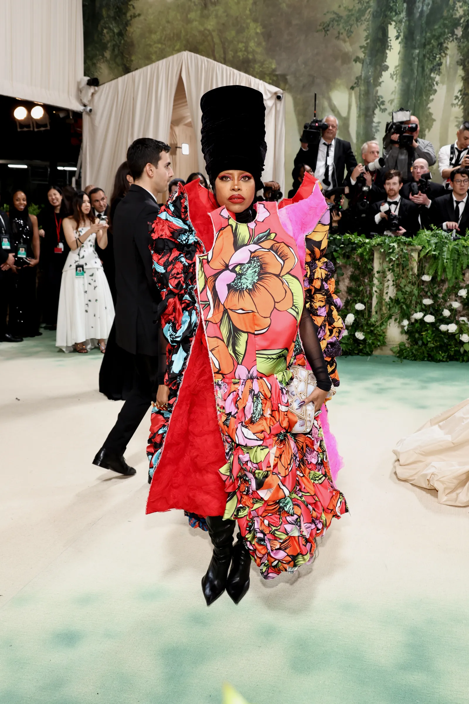 Erykah Badu bij het Met Gala 2024