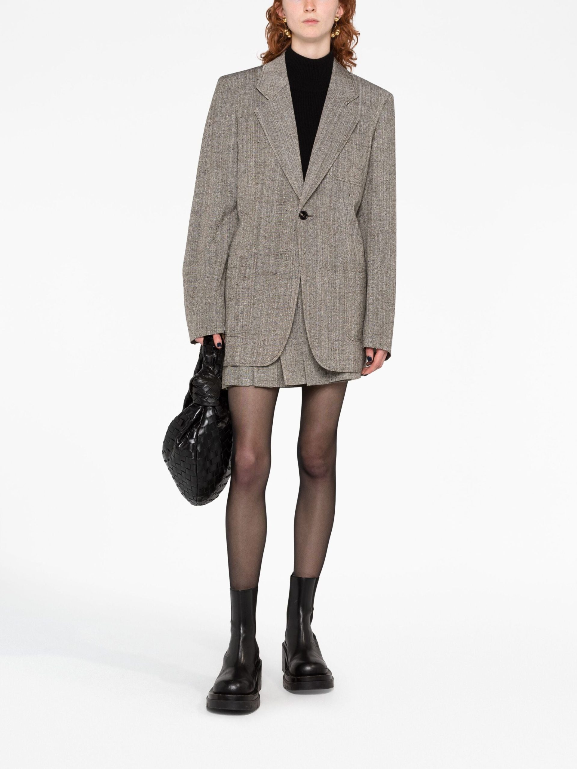 Bottega Veneta is een van Yeliz' favoriete merken voor pakken