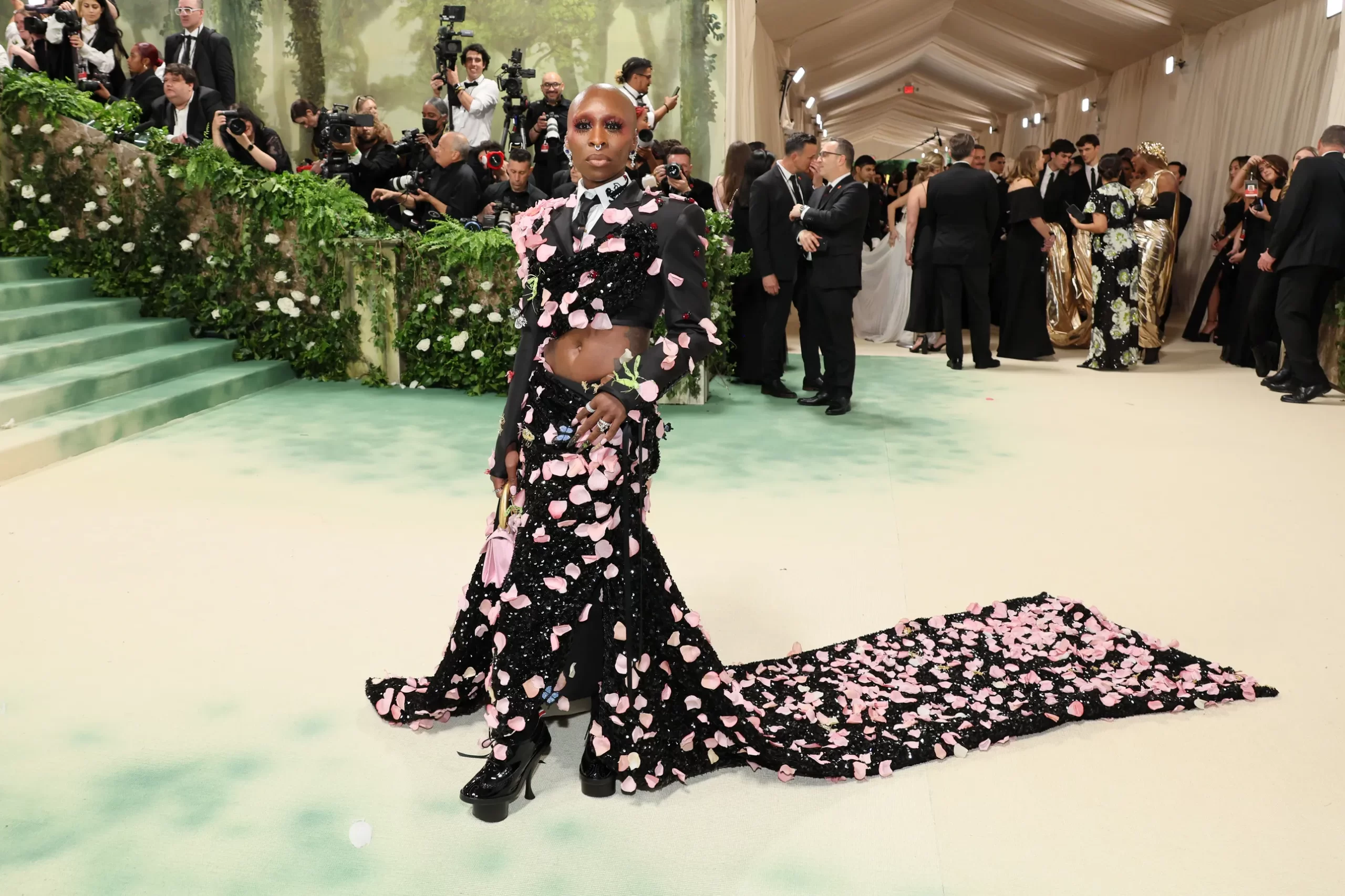 Cynthia Erivo in Thom Browne is een van de beste looks van het Met Gala 2024
