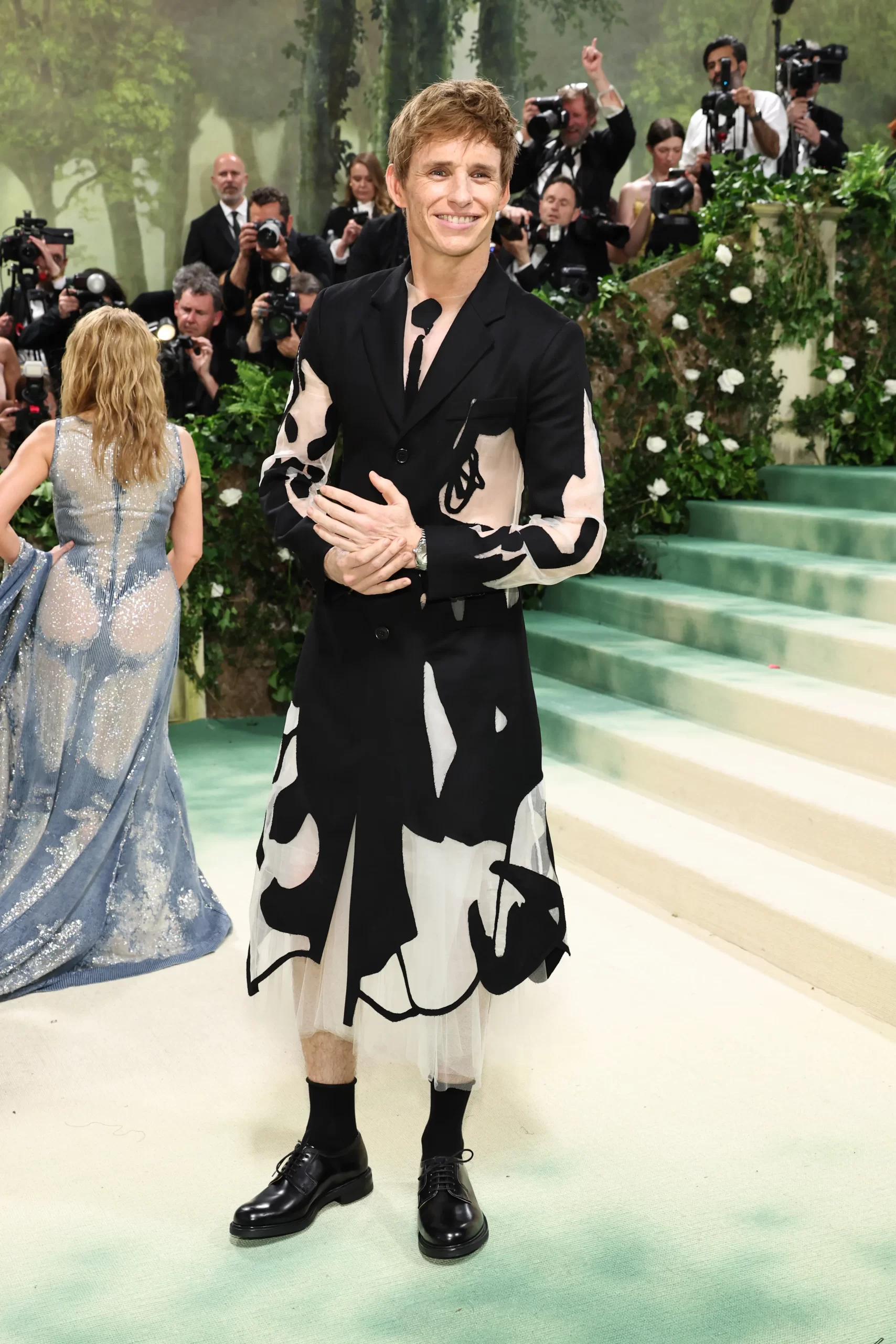 Eddie Redmayne in Steve O Smith is een van de beste looks van het Met Gala 2024