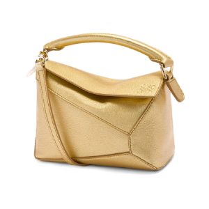 Gouden tas van Loewe