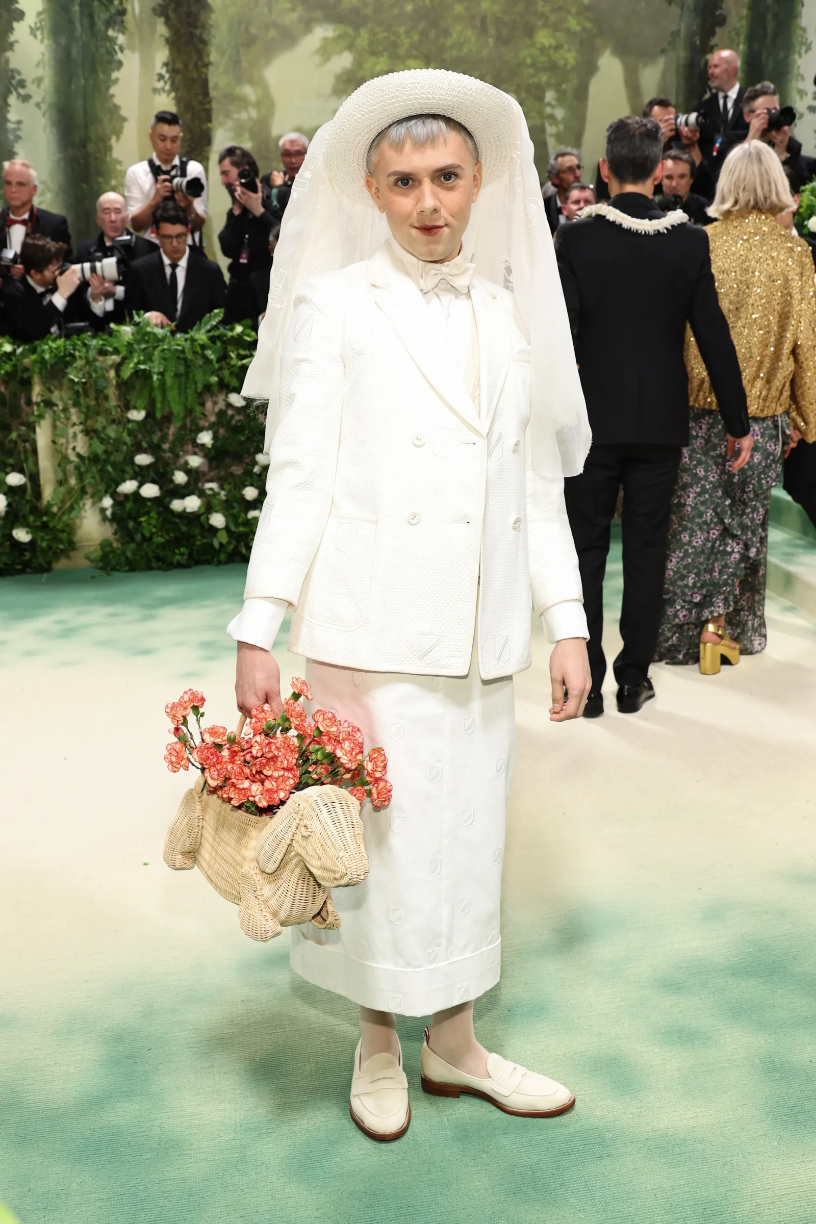 Gedragen bloemen bij Cole Escola