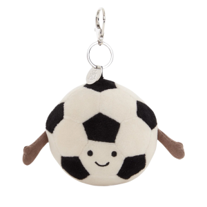 voetbal sleutelhanger jellycat
