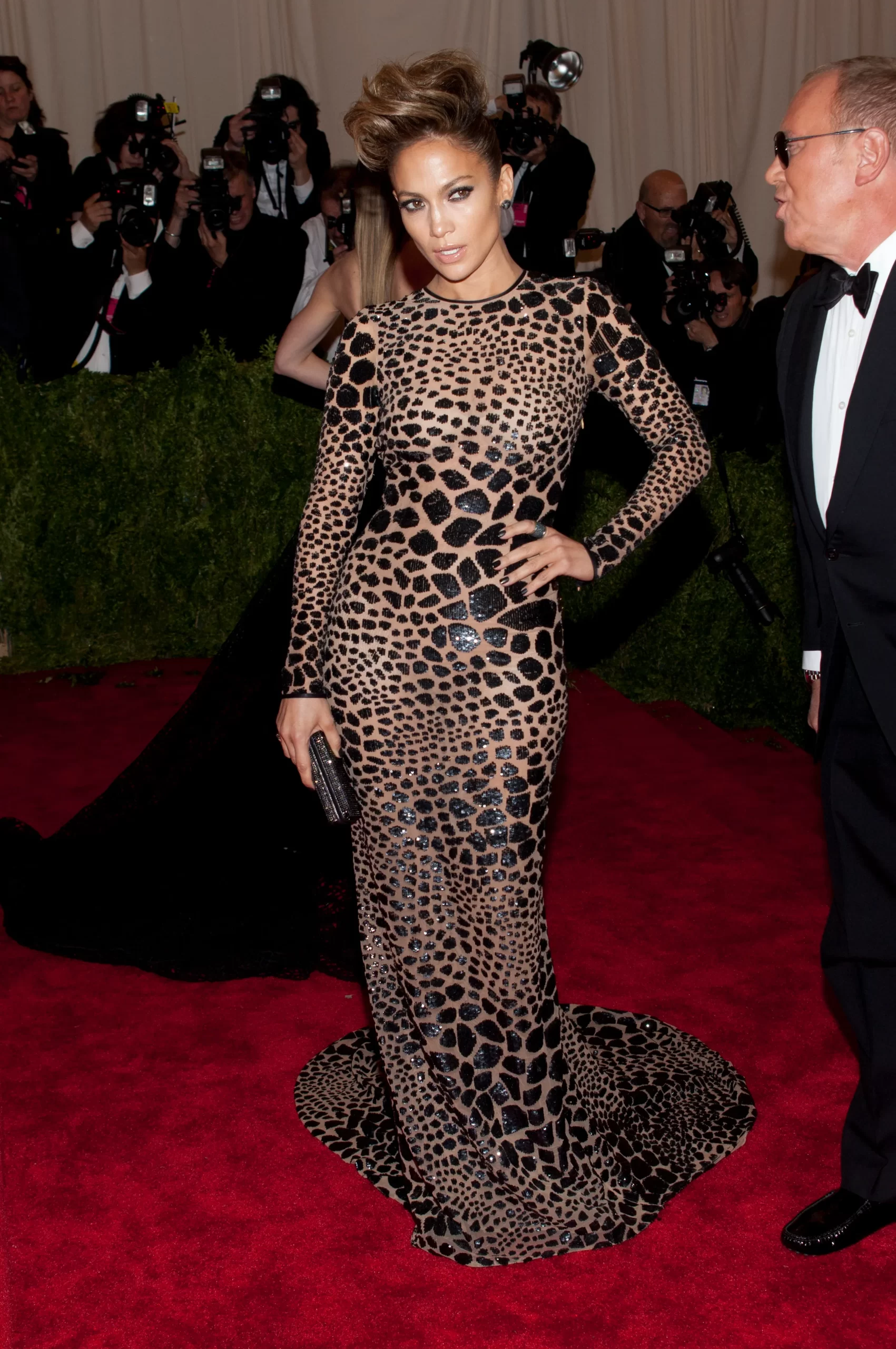 Jennifer Lopez op het Met Gala van 2013