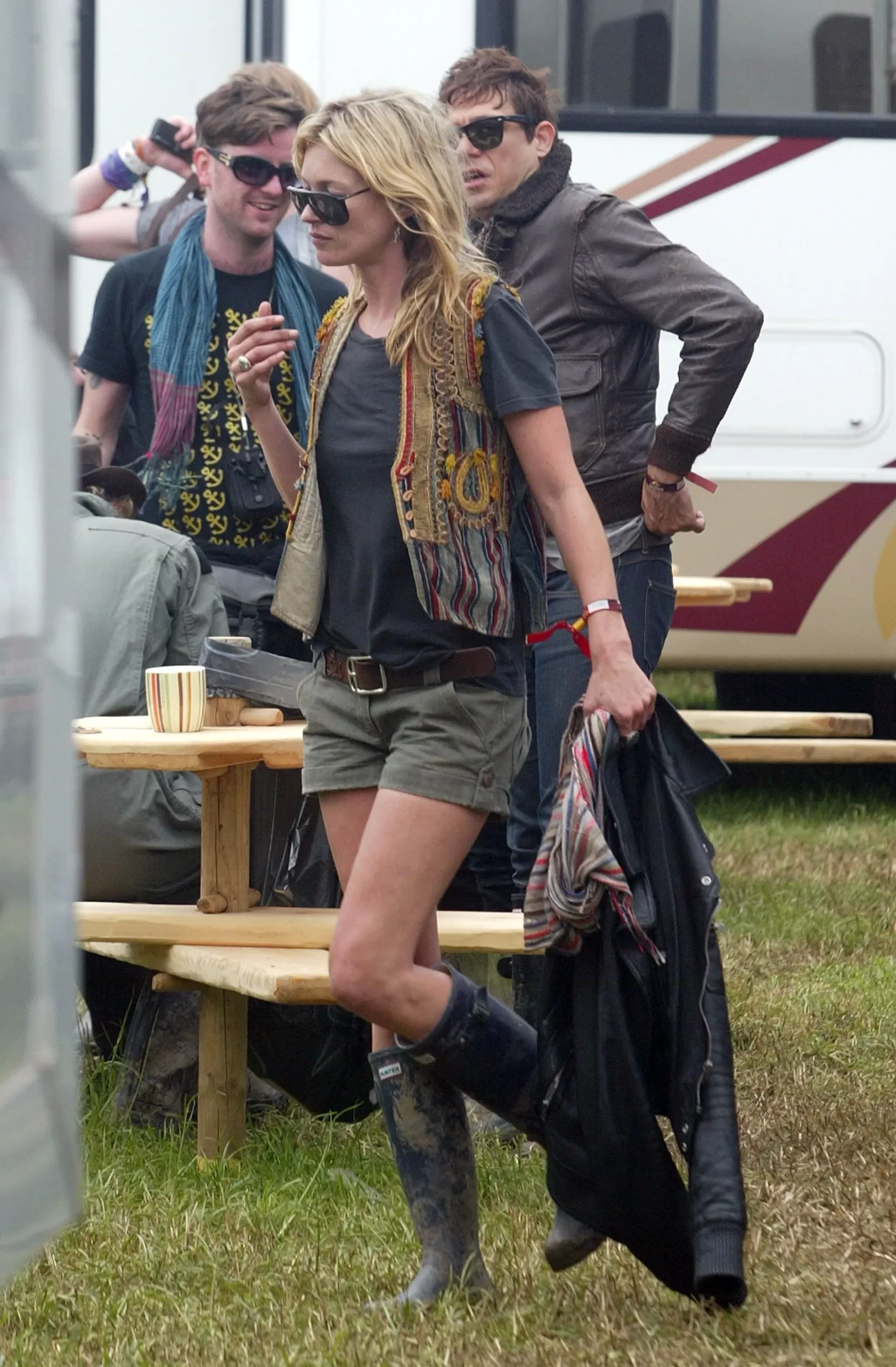 Een van de beste festivallooks van Kate Moss