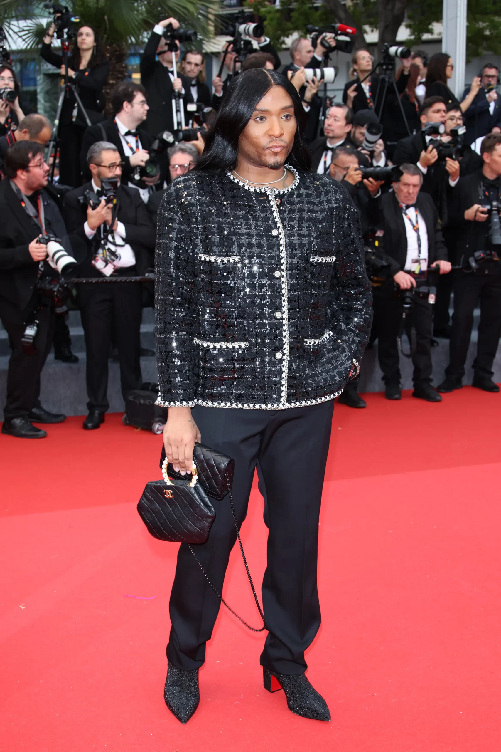 Law Roach in Chanel
