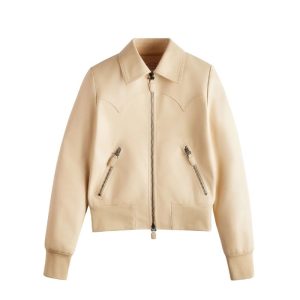 Leren bomberjas van Tod's