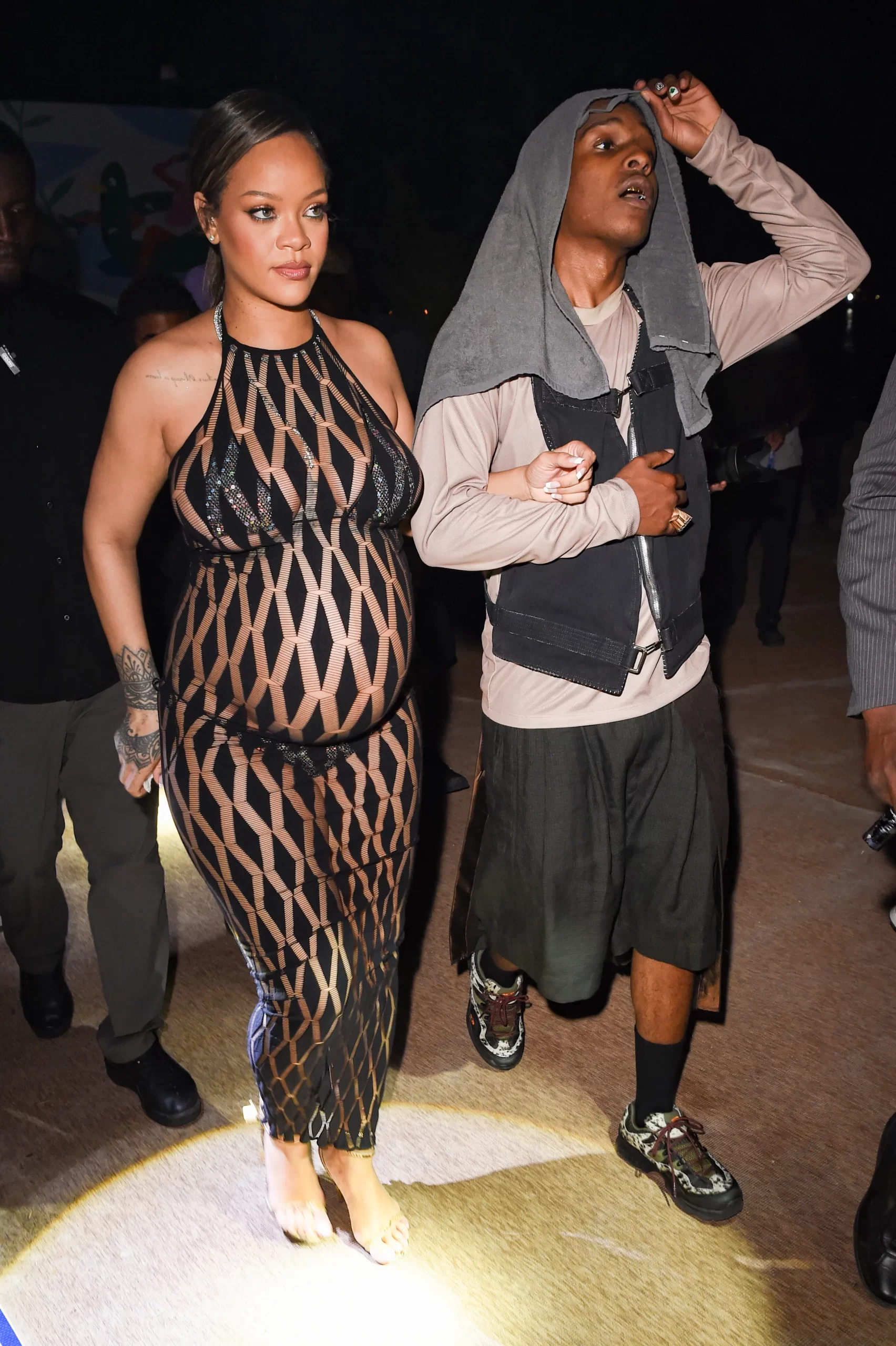 Rihanna en Asap Rocky in Cannes 2023